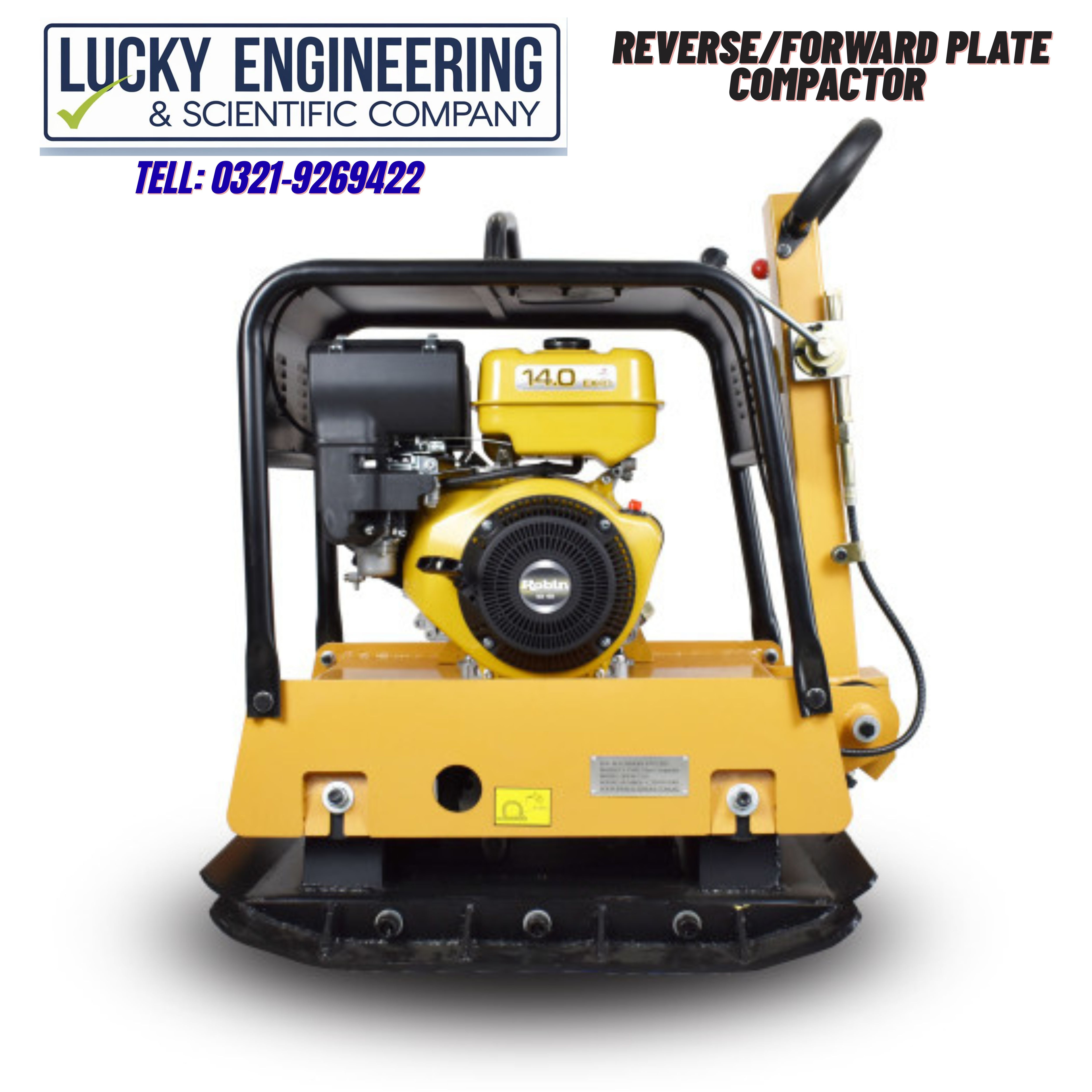 Reverse / Forward Plate Compactor Model C330 Tell: 03219269422