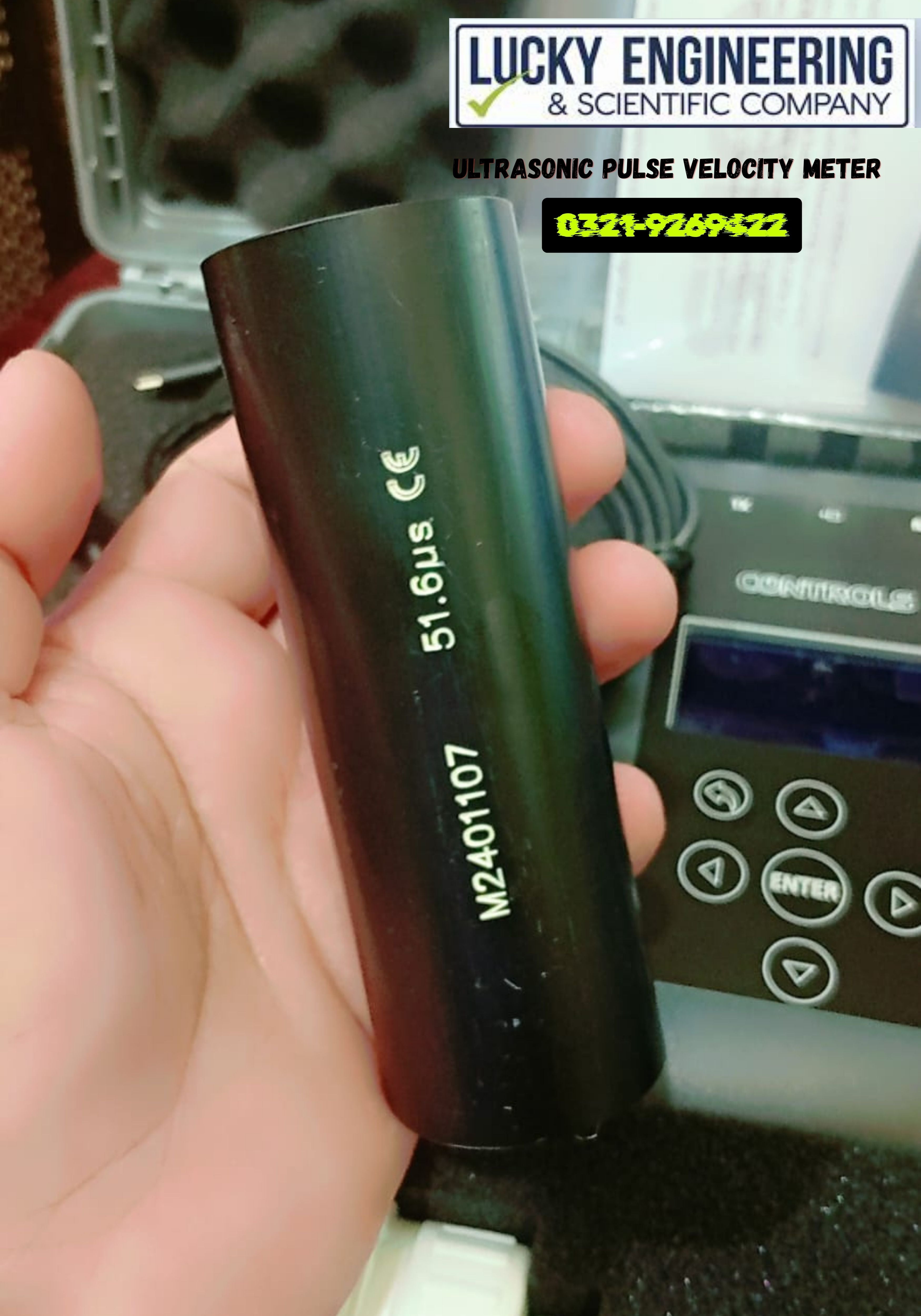 Controls (Italy) Ultrasonic Pulse Velocity Tester (UPV Tester) - Tell: 03219269422