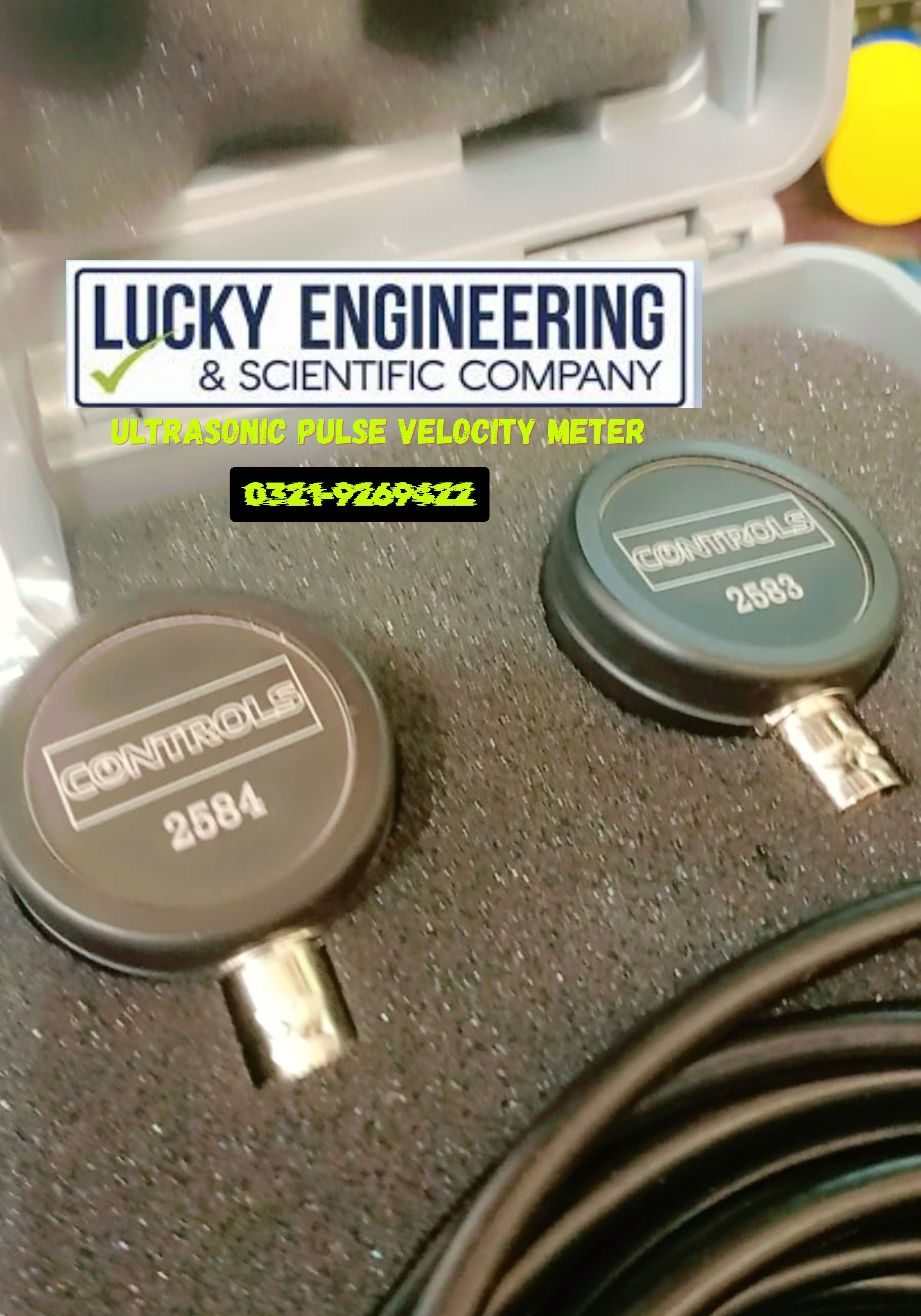 Controls (Italy) Ultrasonic Pulse Velocity Tester (UPV Tester) - Tell: 03219269422