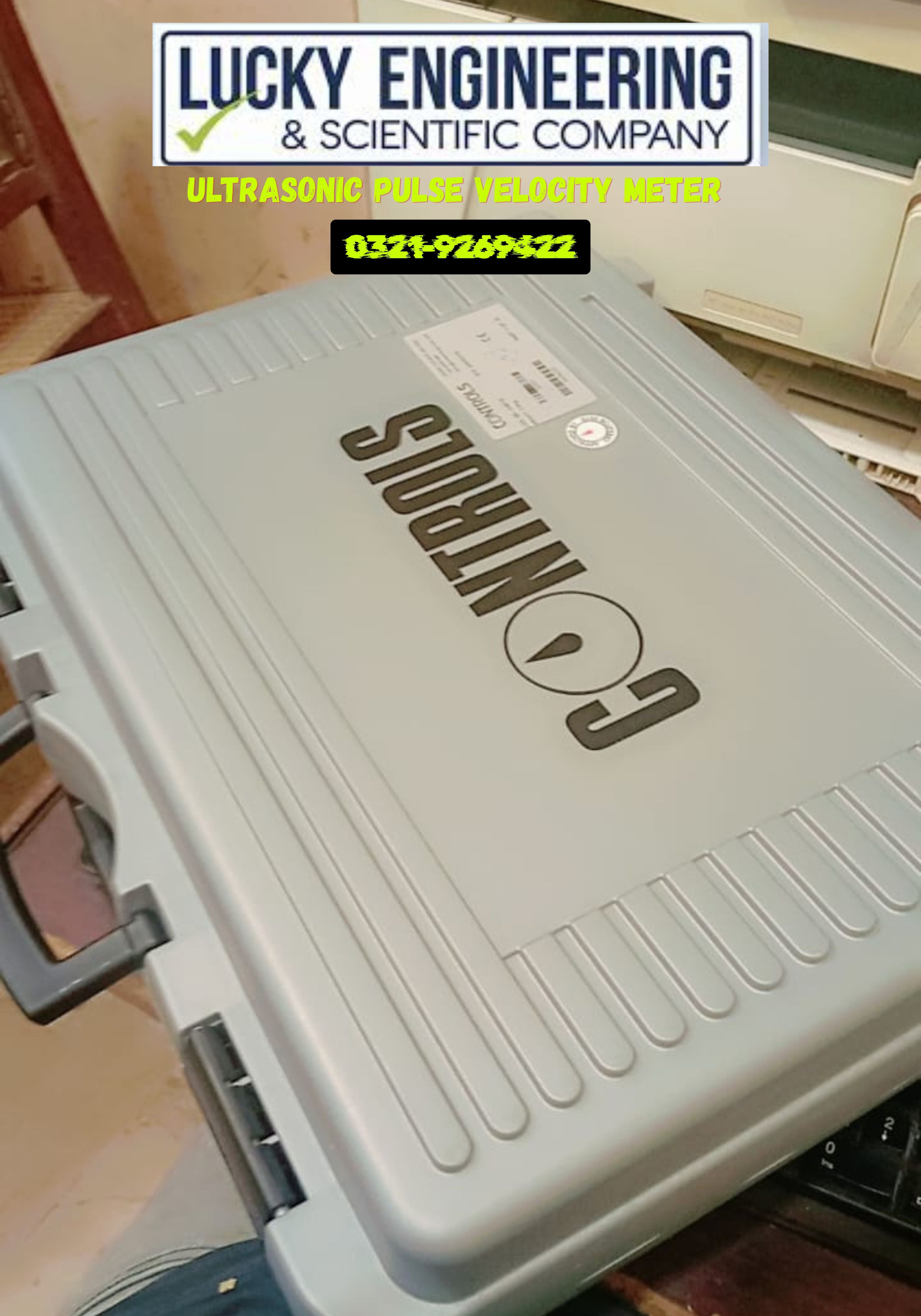 Controls (Italy) Ultrasonic Pulse Velocity Tester (UPV Tester) - Tell: 03219269422