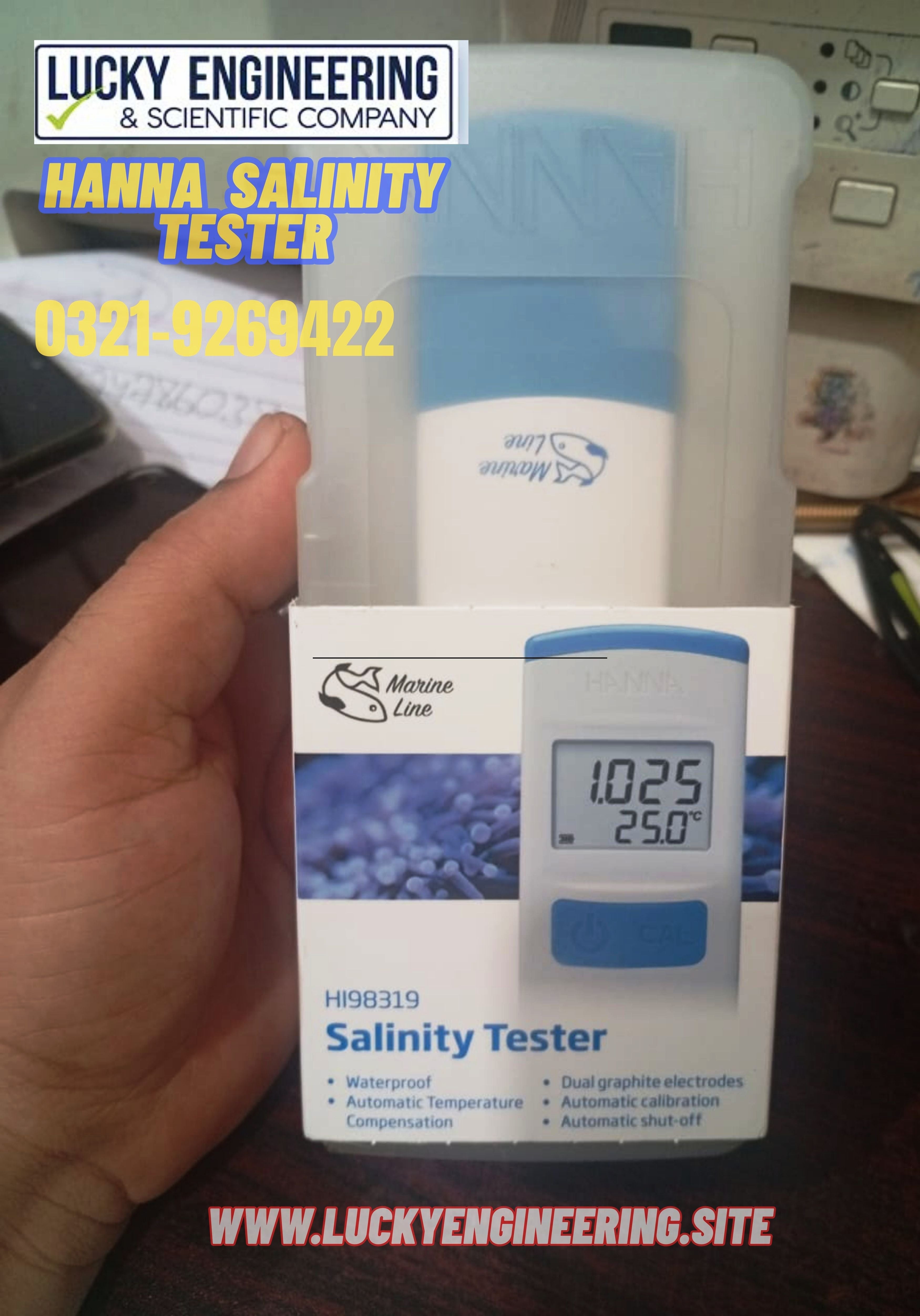 Hanna HI98319 Salinity Tester Model HI98319
