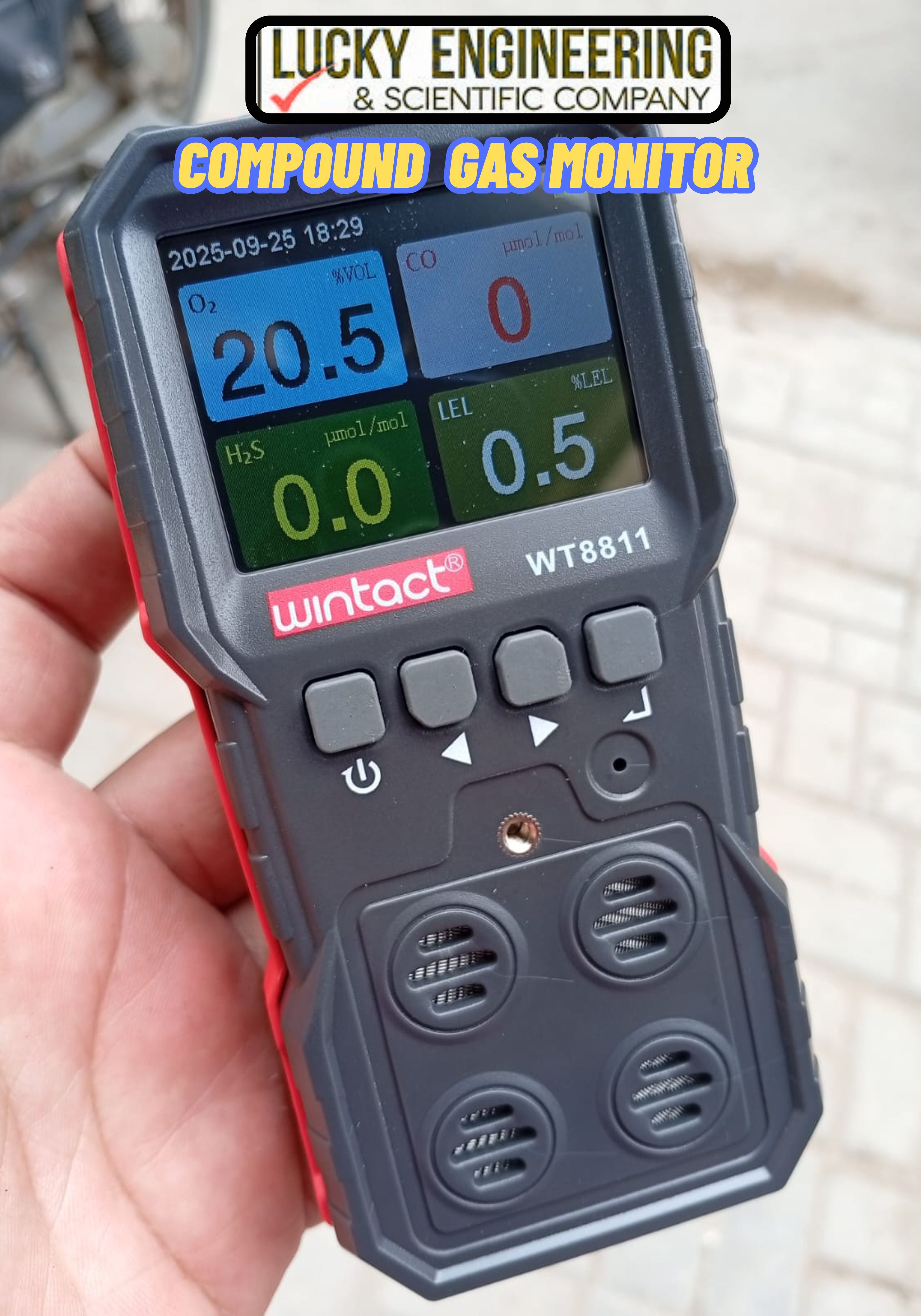 Compound Gas Monitor - Tell: 03219269422