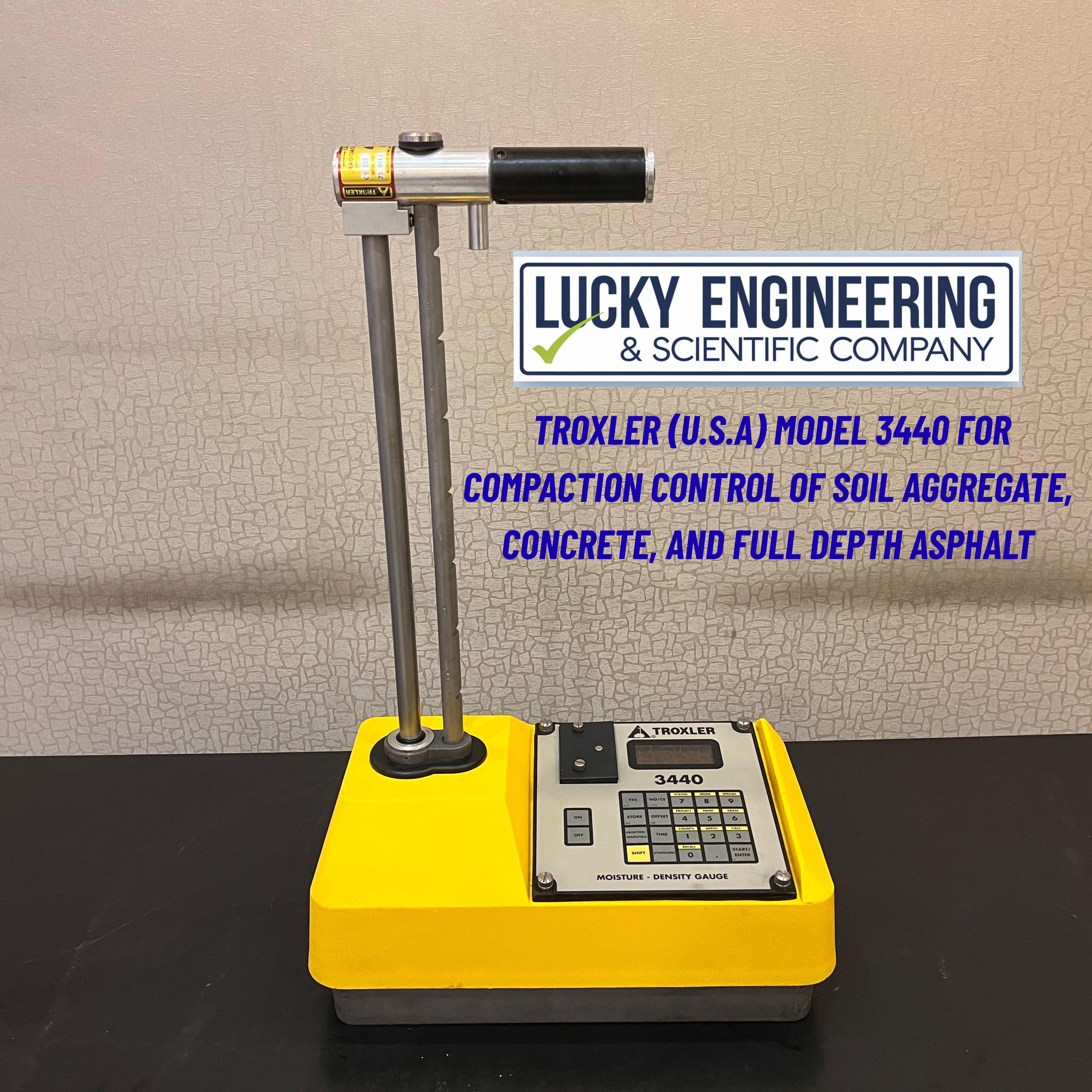 Troxler (U.S.A) Soil Compaction & Moisture Testing Machine
