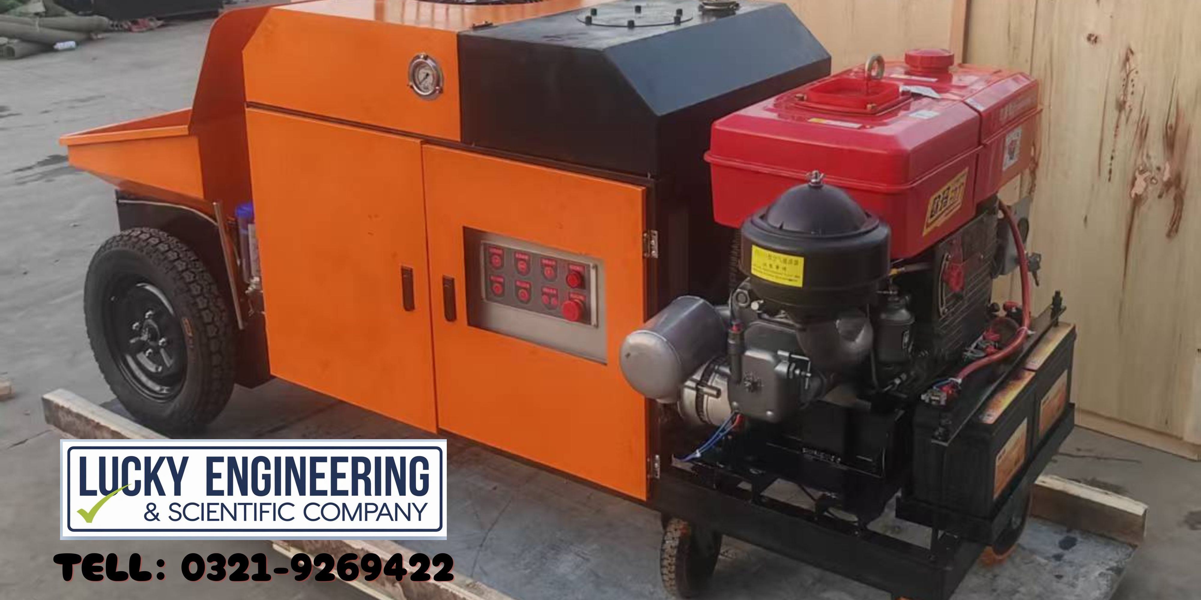 Mini Concrete Stationary Pump Tell: 03219269422