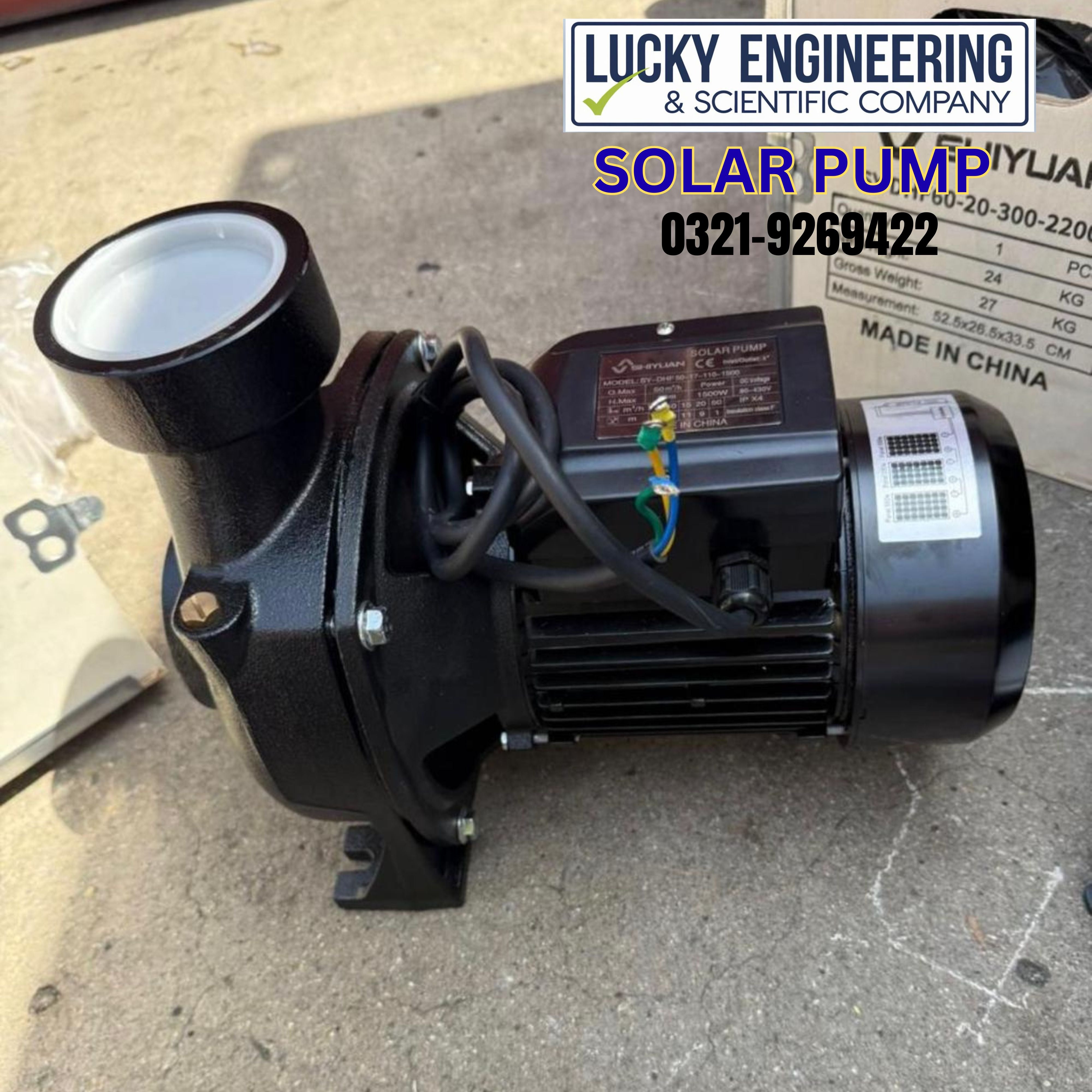 Solar Pumps Tell: 03219269422