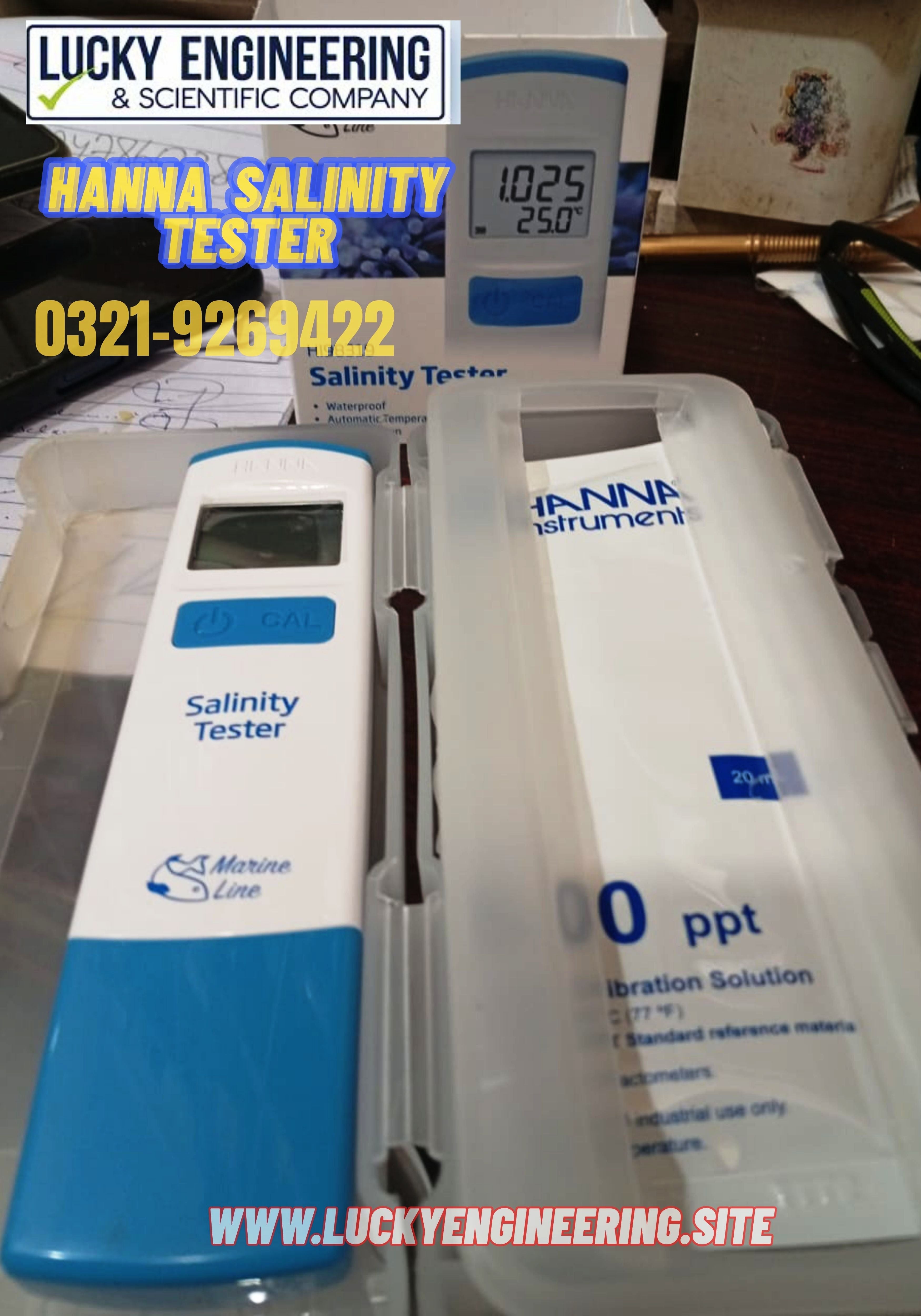 Hanna HI98319 Salinity Tester Model HI98319