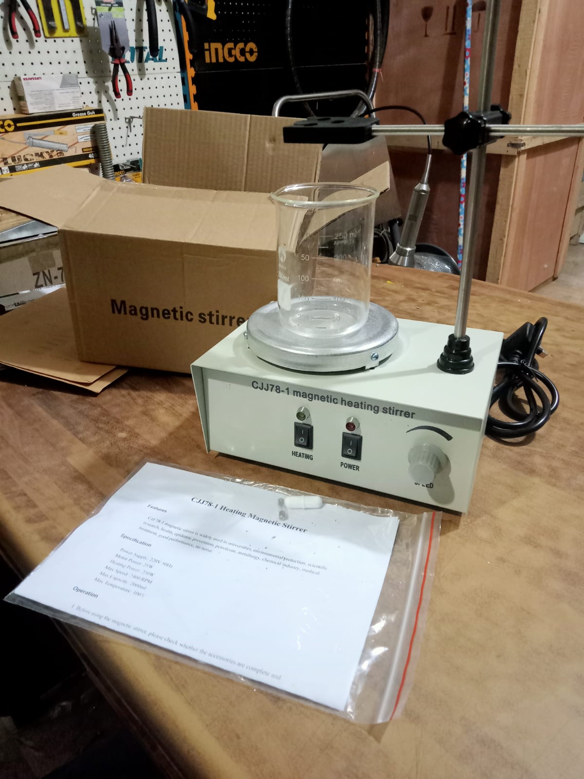 Magnetic stirrer- Pakistan Tell: 03219269422