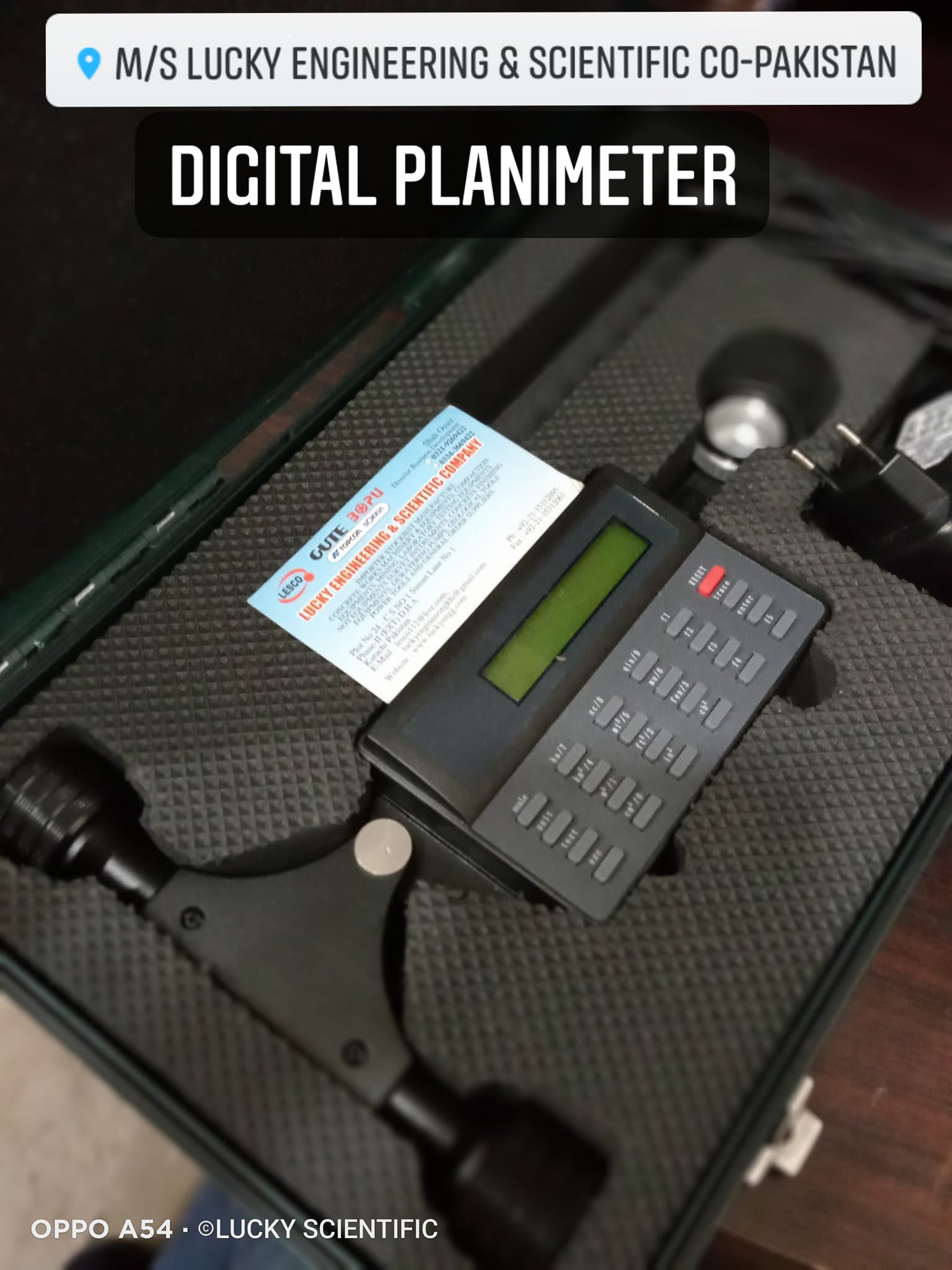 Digital planimeter Tell: 03219269422)