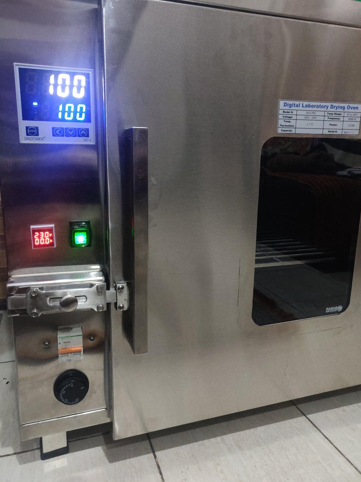 Digital Stainless Steel Laboratory Oven Capacity 226 Liters- Tell: 03219269422
