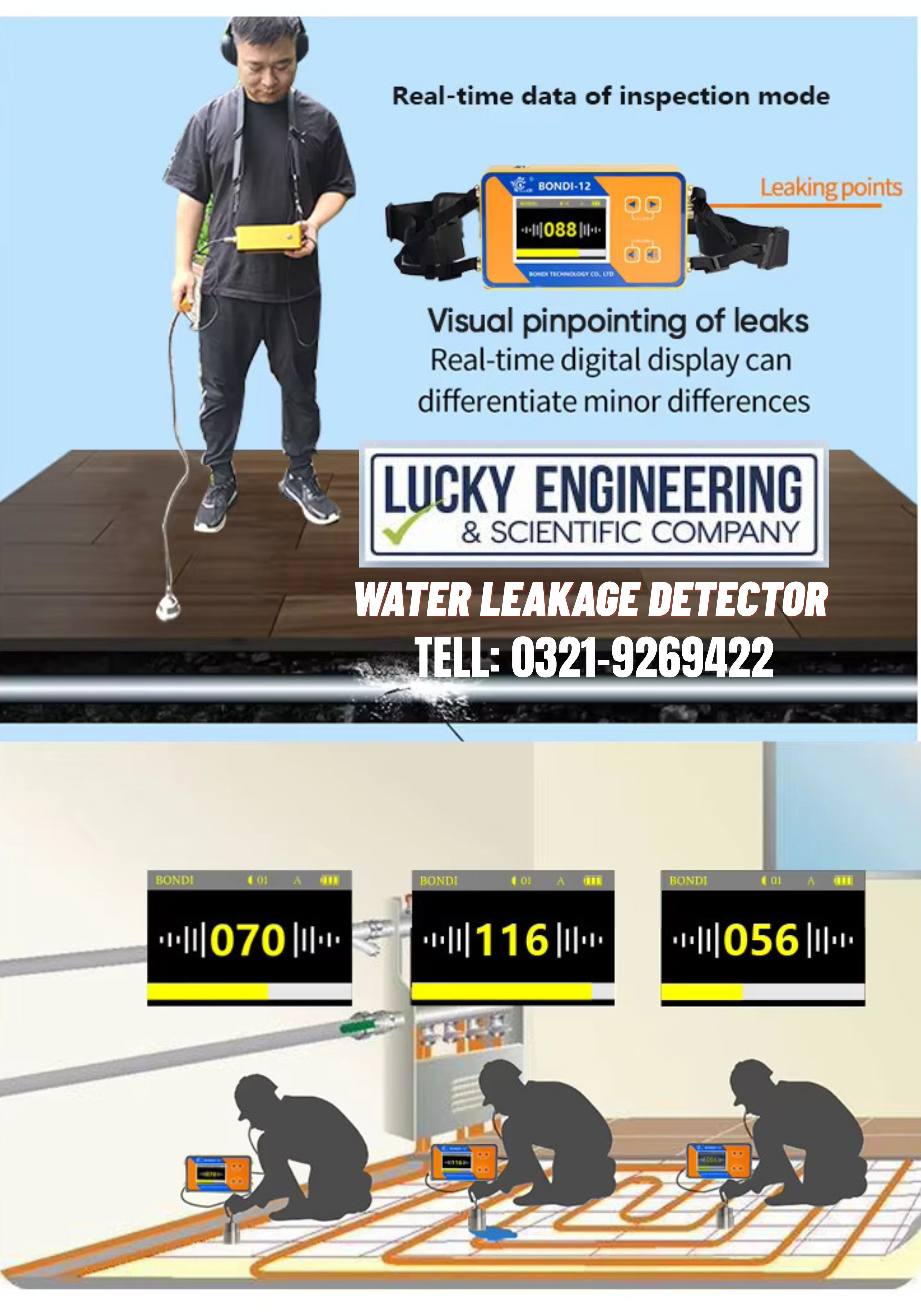 Water Leakage Detector - Tell: 03219269422