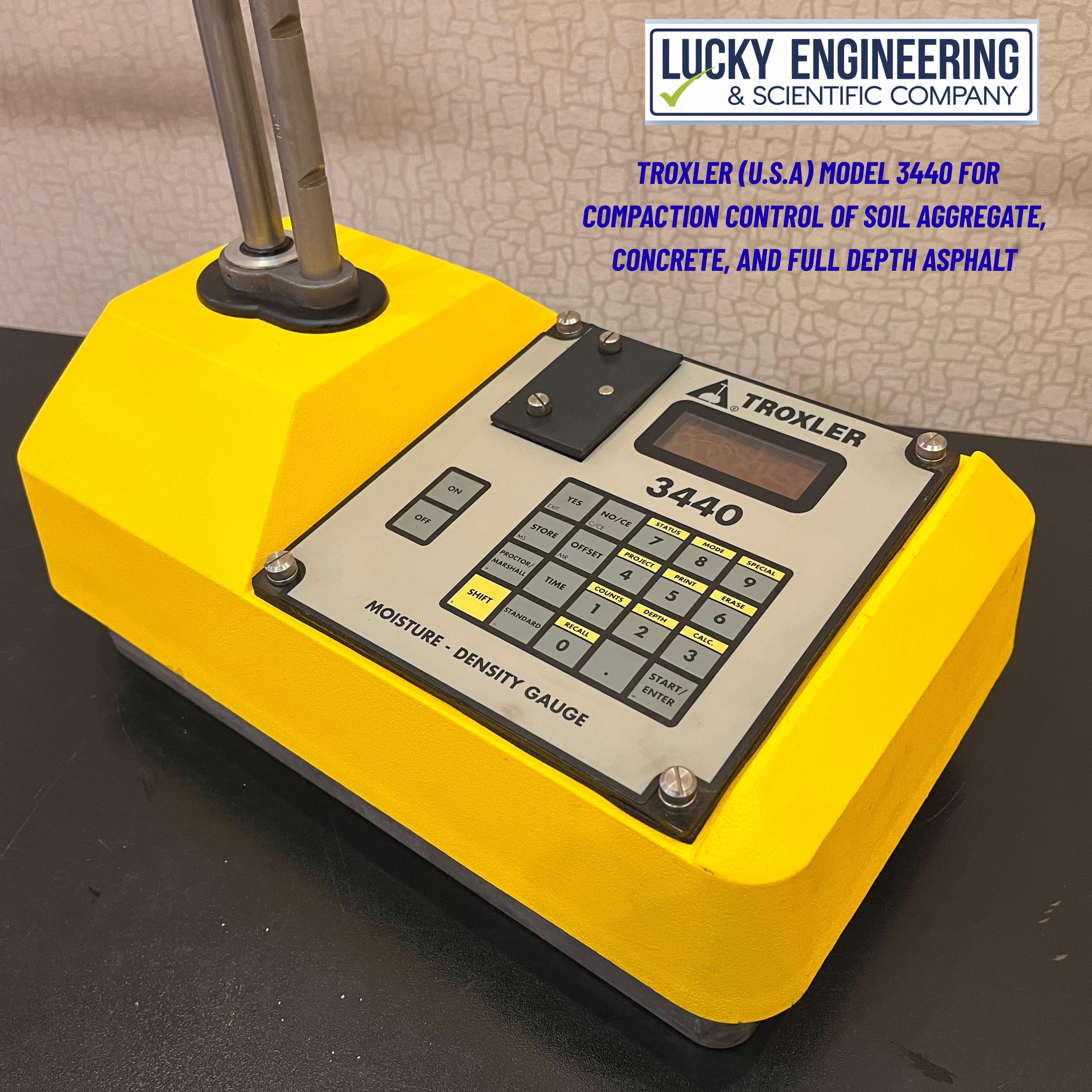 Troxler (U.S.A) Soil Compaction & Moisture Testing Machine