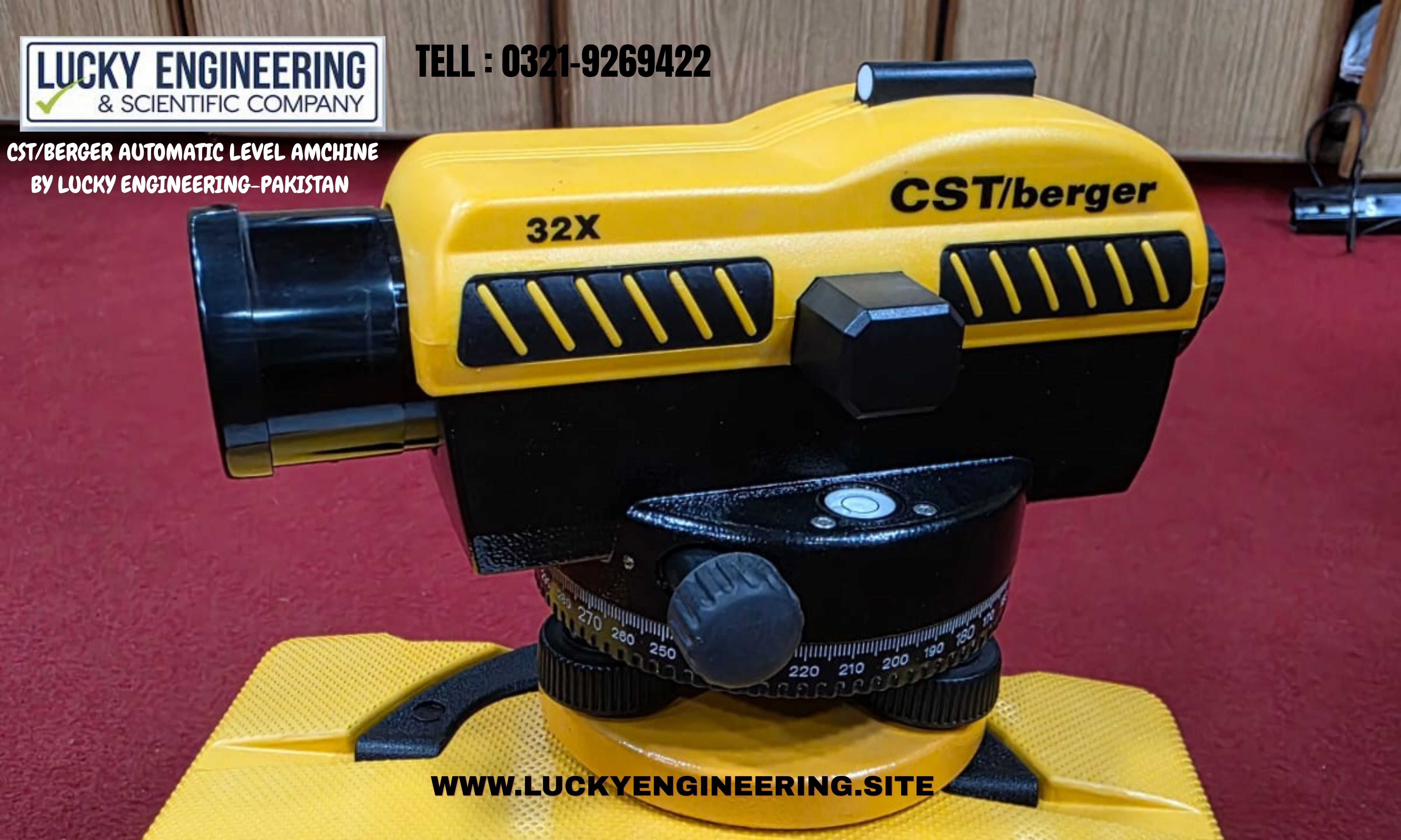 CST BERGER AUTOMATIC LEVEL MACHINE - TELL: 03219269422