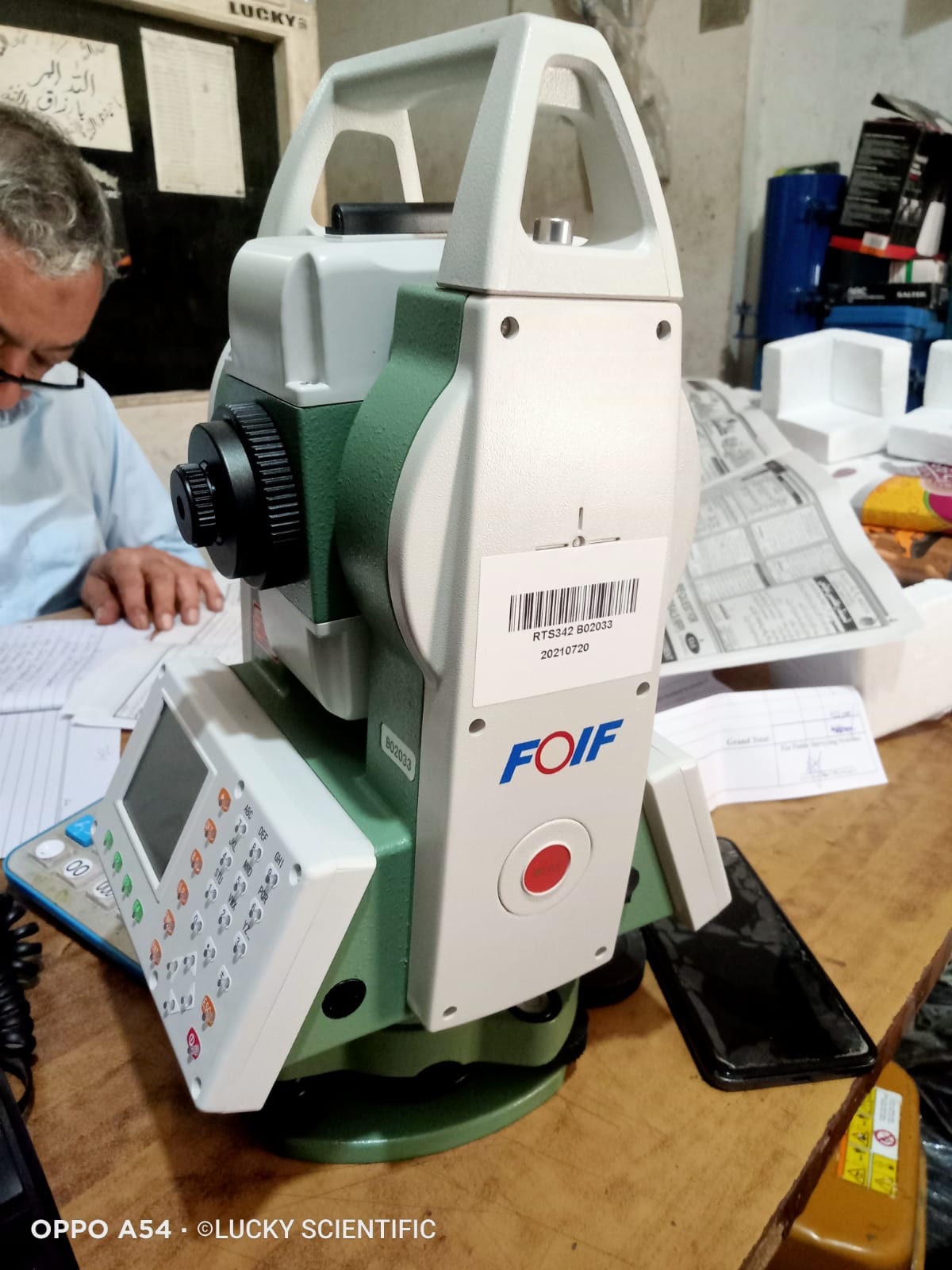 Foif (China) Total Station Model RTS-342 Tell: 03219269422