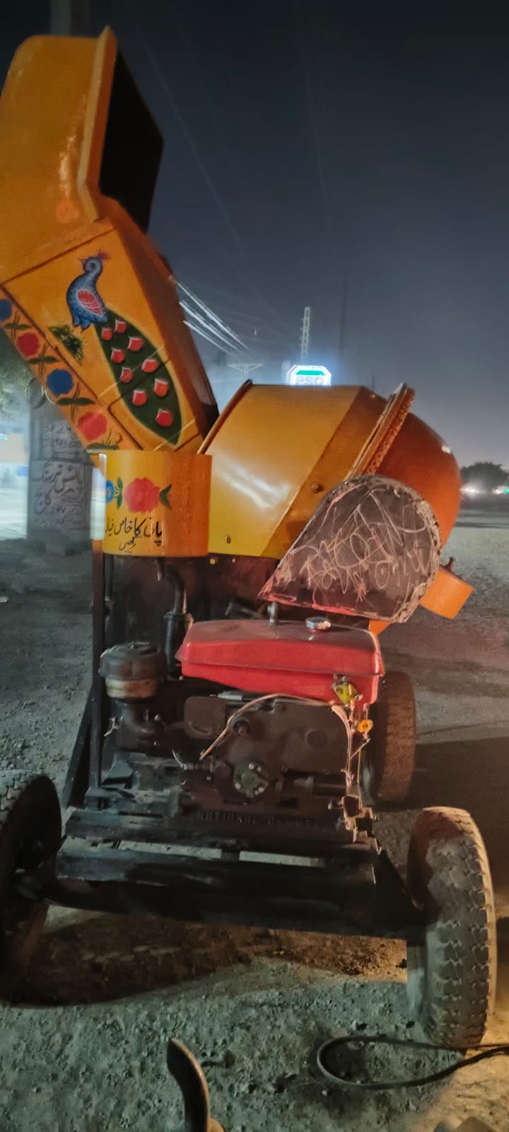 1 Bag Concrete Mixer Machine (Hydraulic) Tell: 03219269422