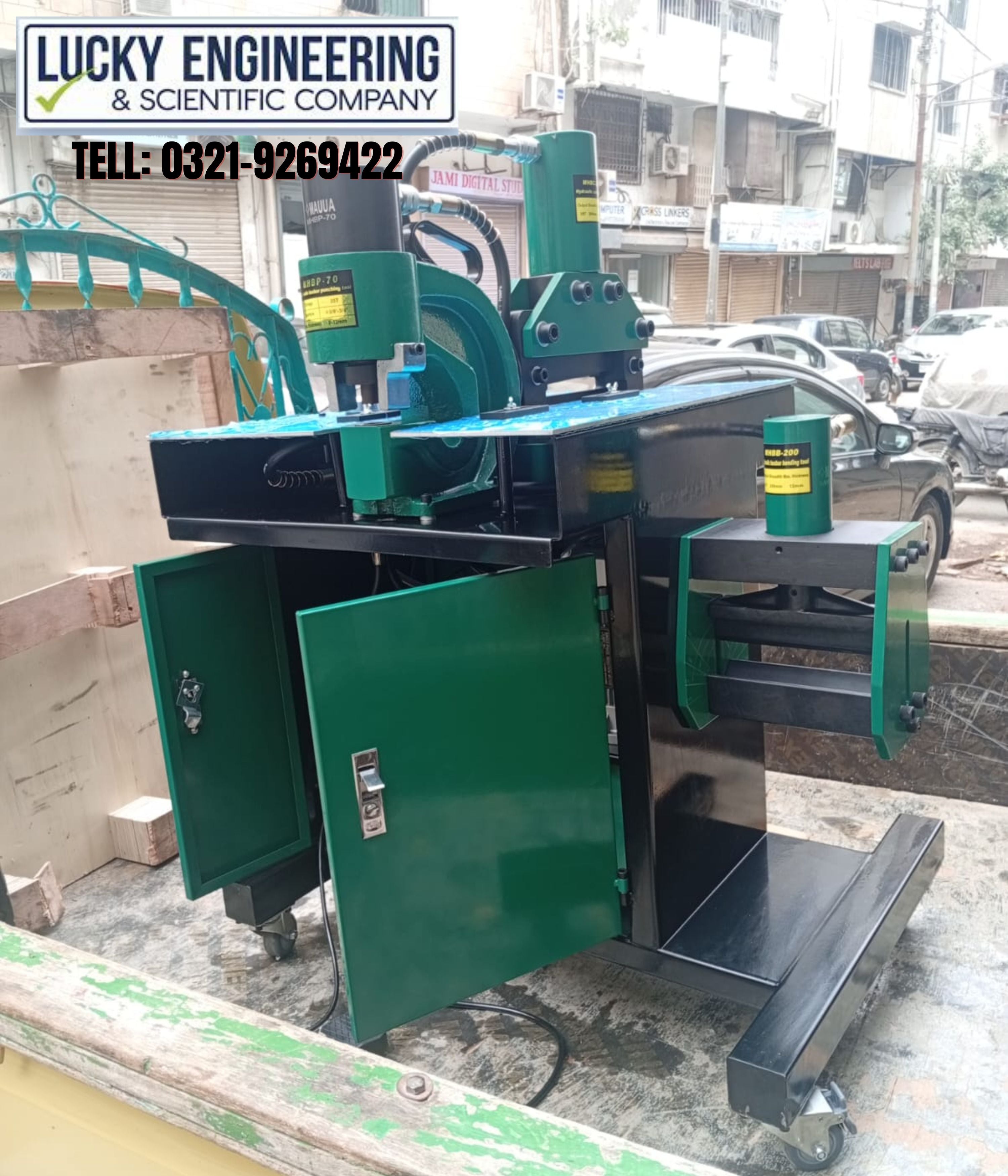 HHM-200H - 3 IN 1 Busbar Processor- tELL: 0321-9269422