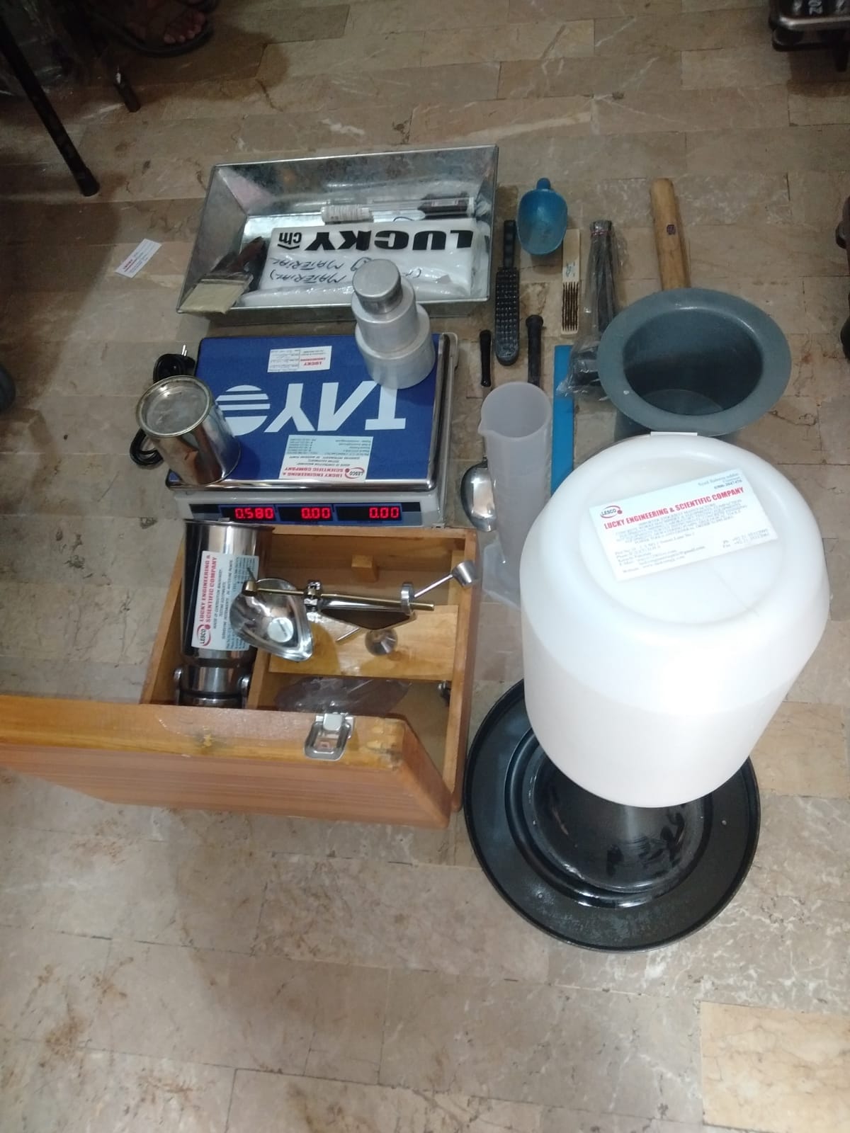 Field Density Test Apparatus (FDT SET) Tell: 03219269422