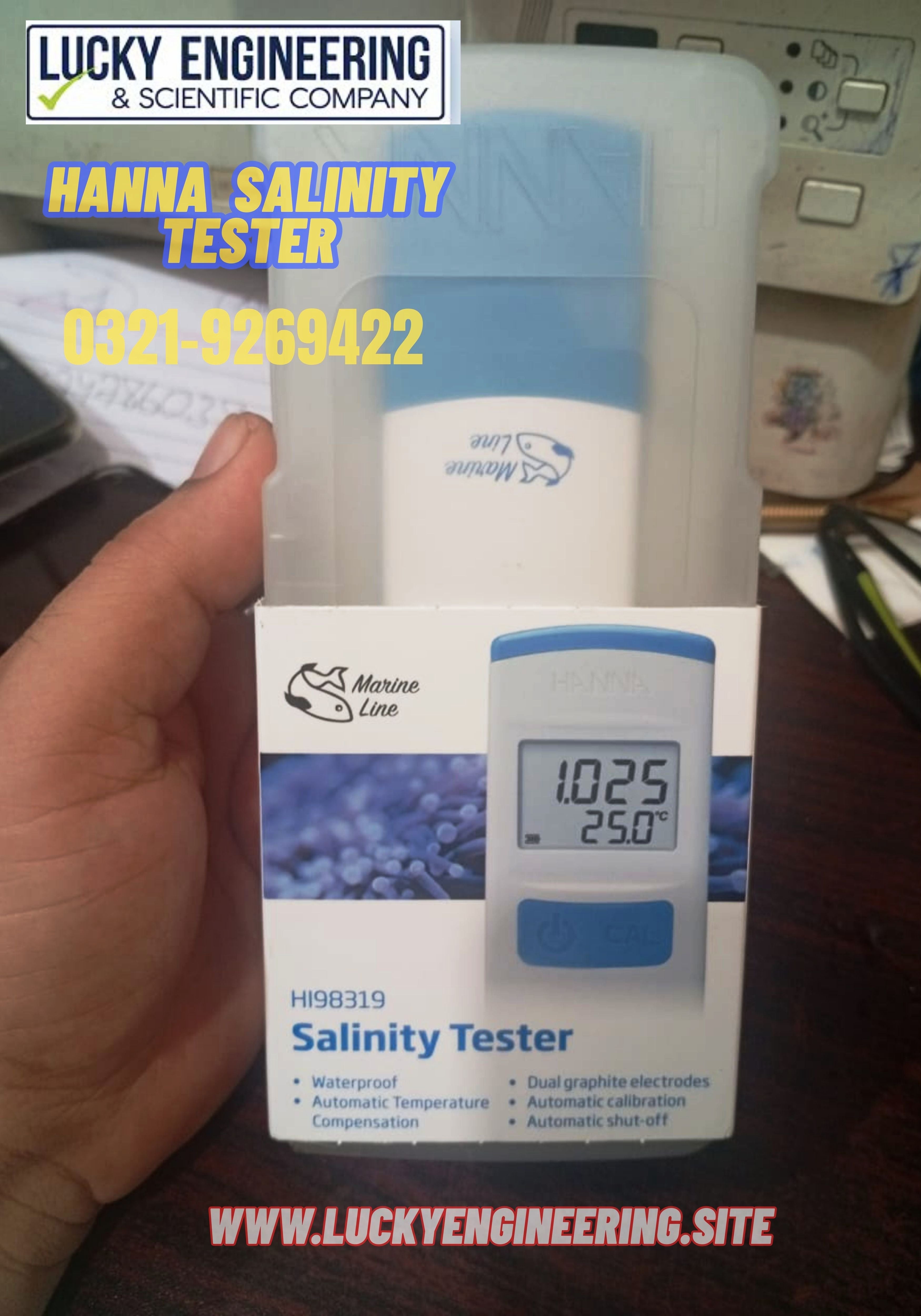 Hanna HI98319 Salinity Tester Model HI98319