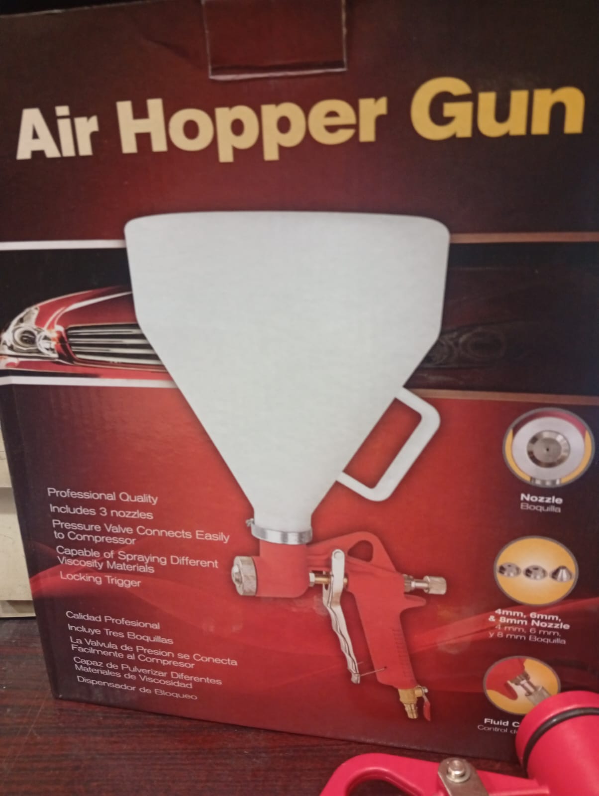Air Texture hopper Gun- Tell 03219269422