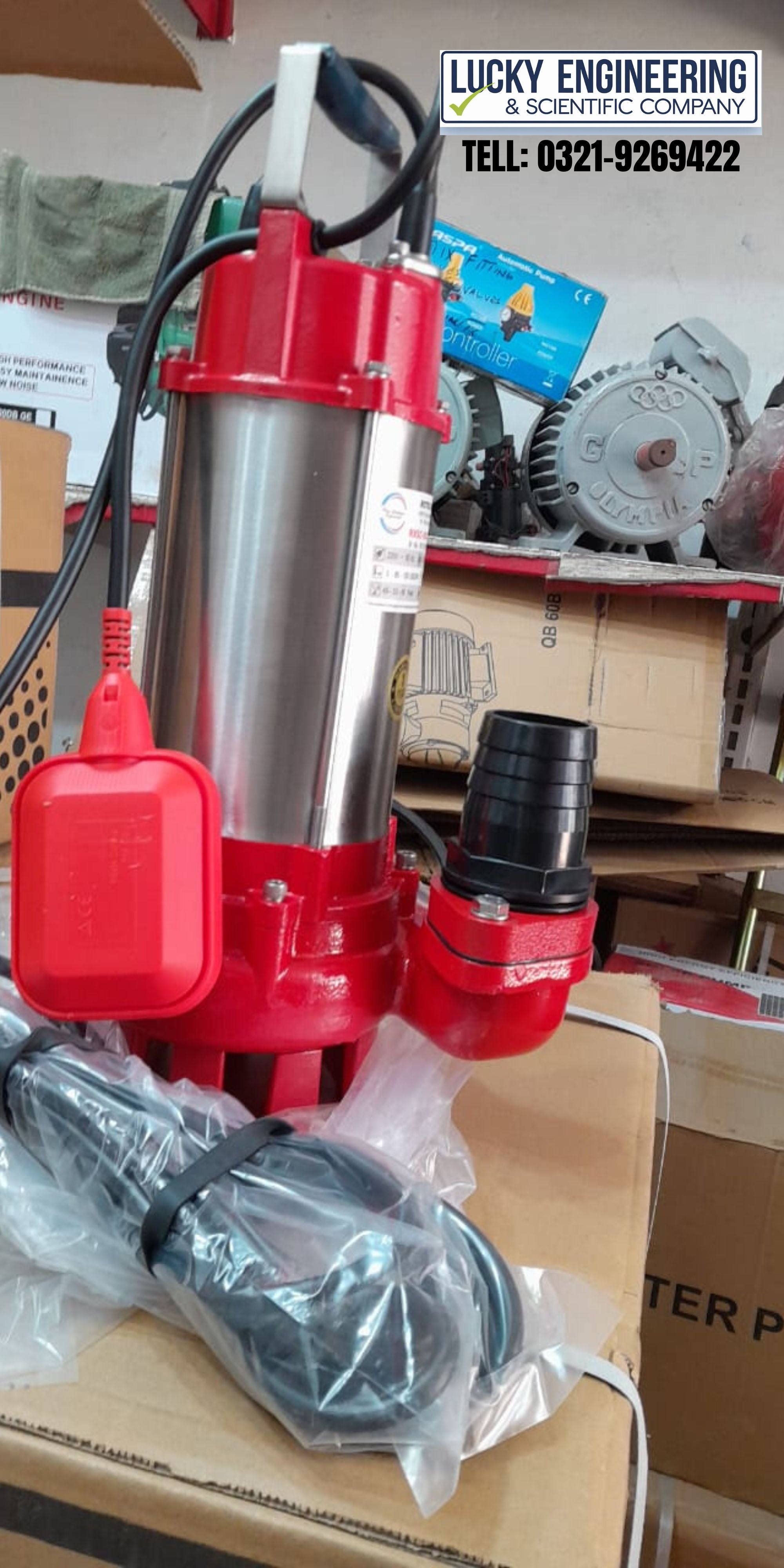 ROTEX- USA Submersible De-watering Pump 2 Inch Dia- Tell: 03219269422