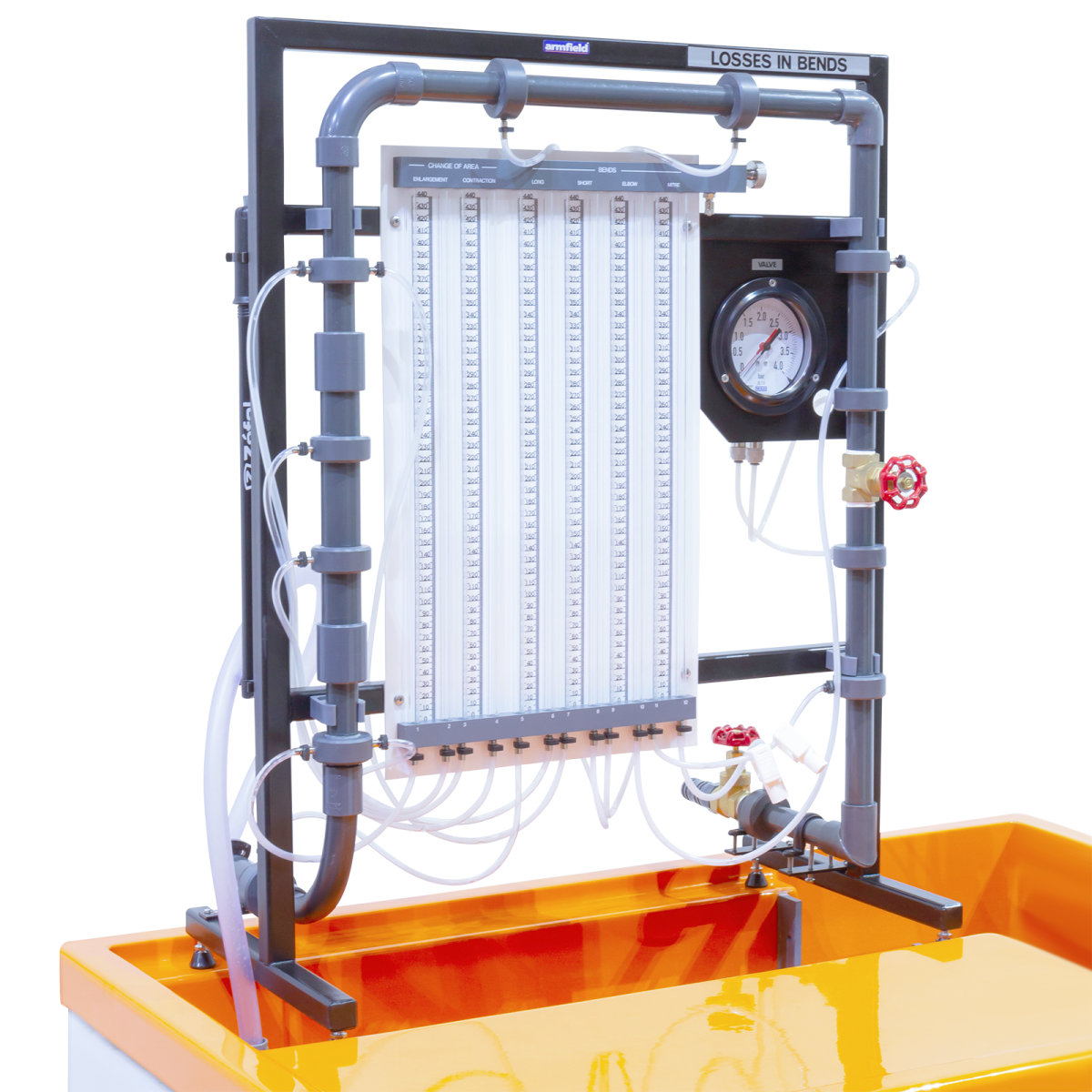 Apparatus of “Energy Losses in Bends