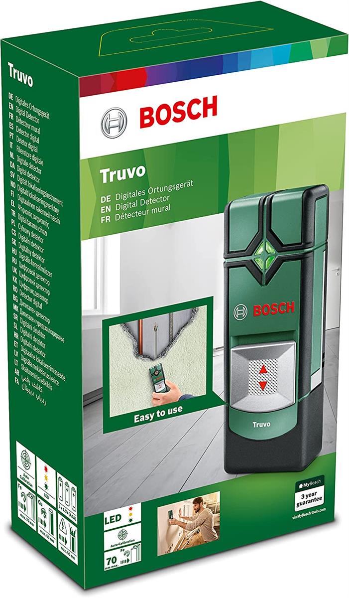 BOSCH TRUVO Wall Scanner Metal Detector Live Wire Detector
