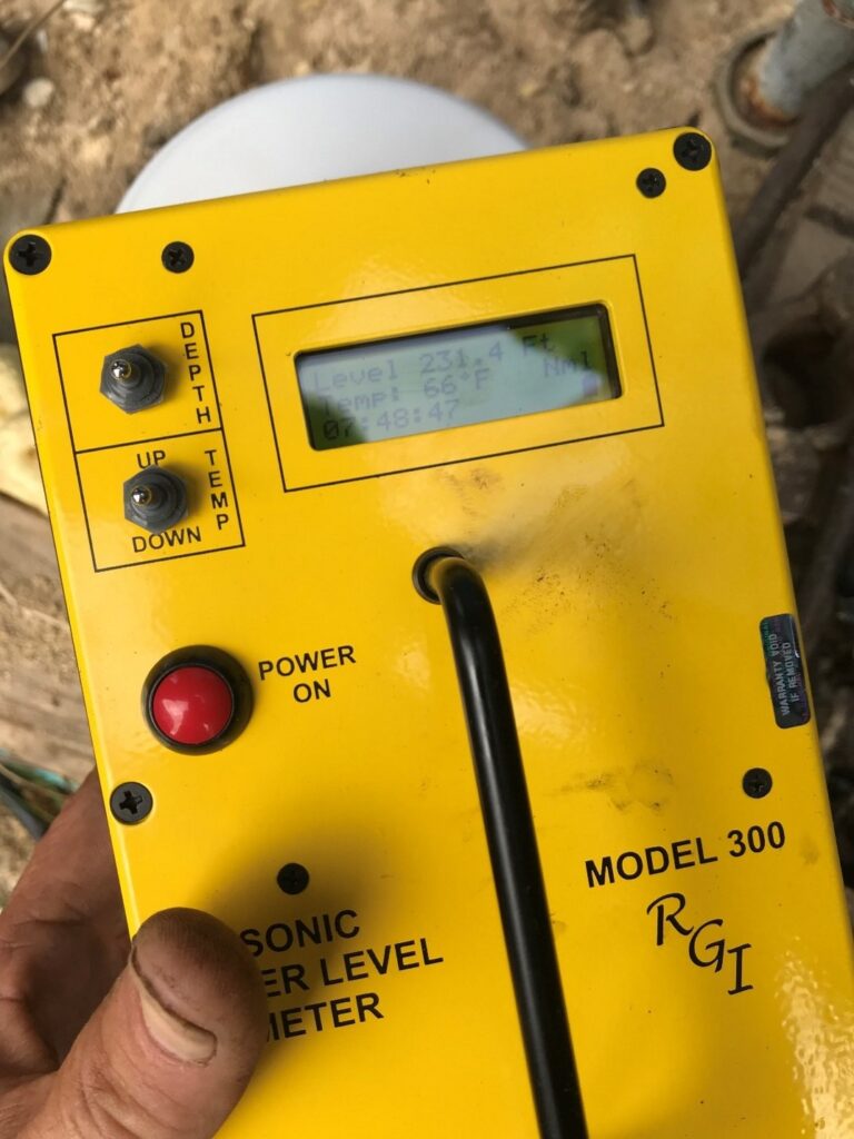 WL650 Sonic Water Level Meter