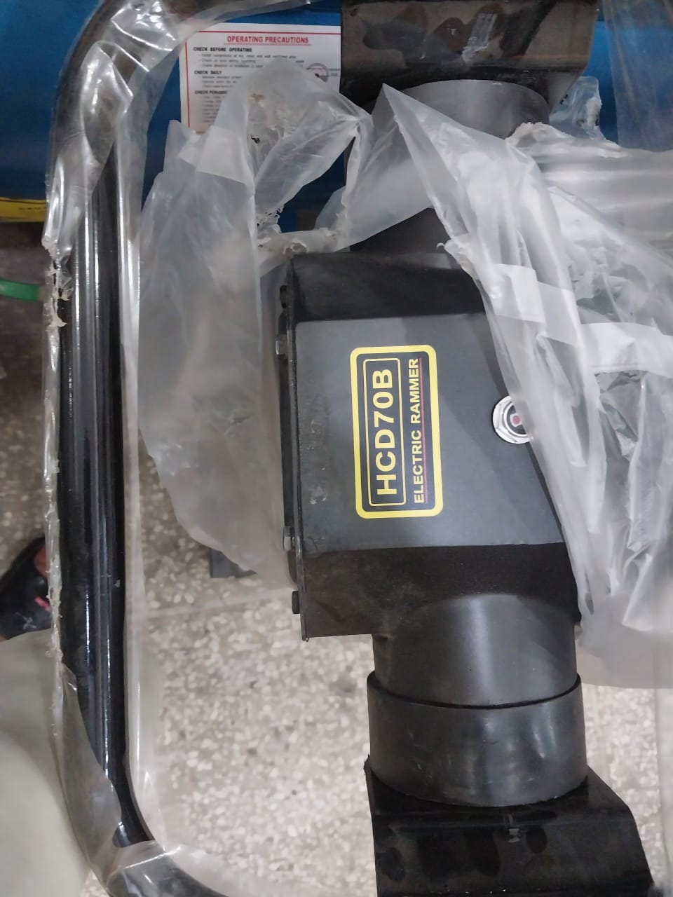 Electric Tamping Rammer- Pakistan Tell: 03219269422
