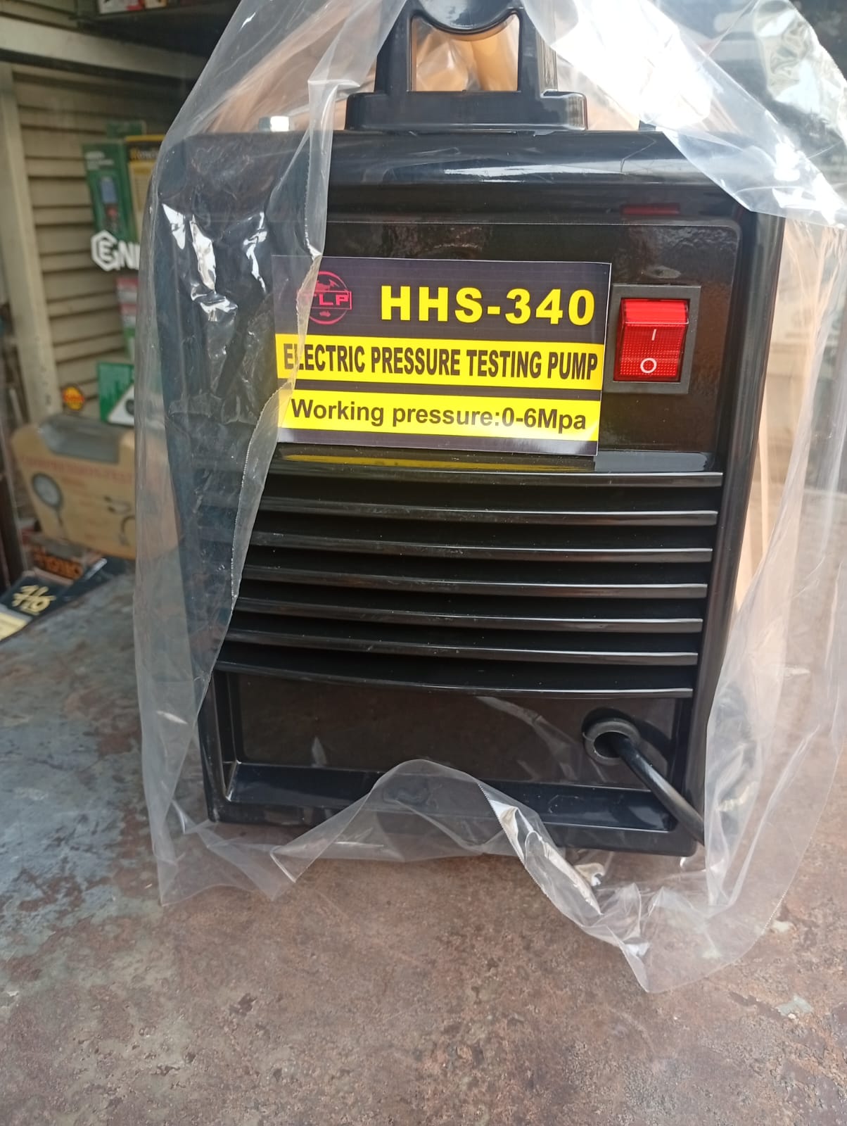 Electric Hydrostatic Pressure Testing Pump (60 Bar)