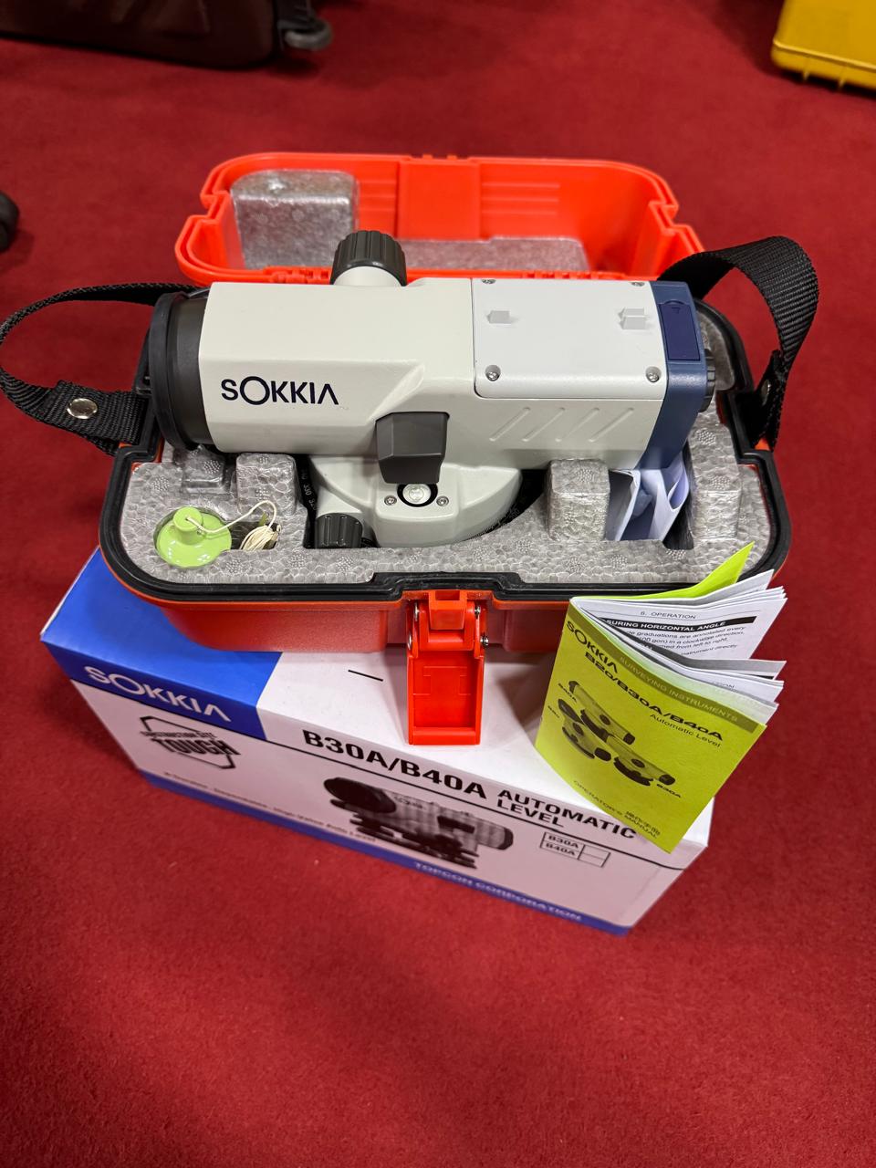 Sokkia Automatic Level Machine Model B30/B40 Tell: 03219269422