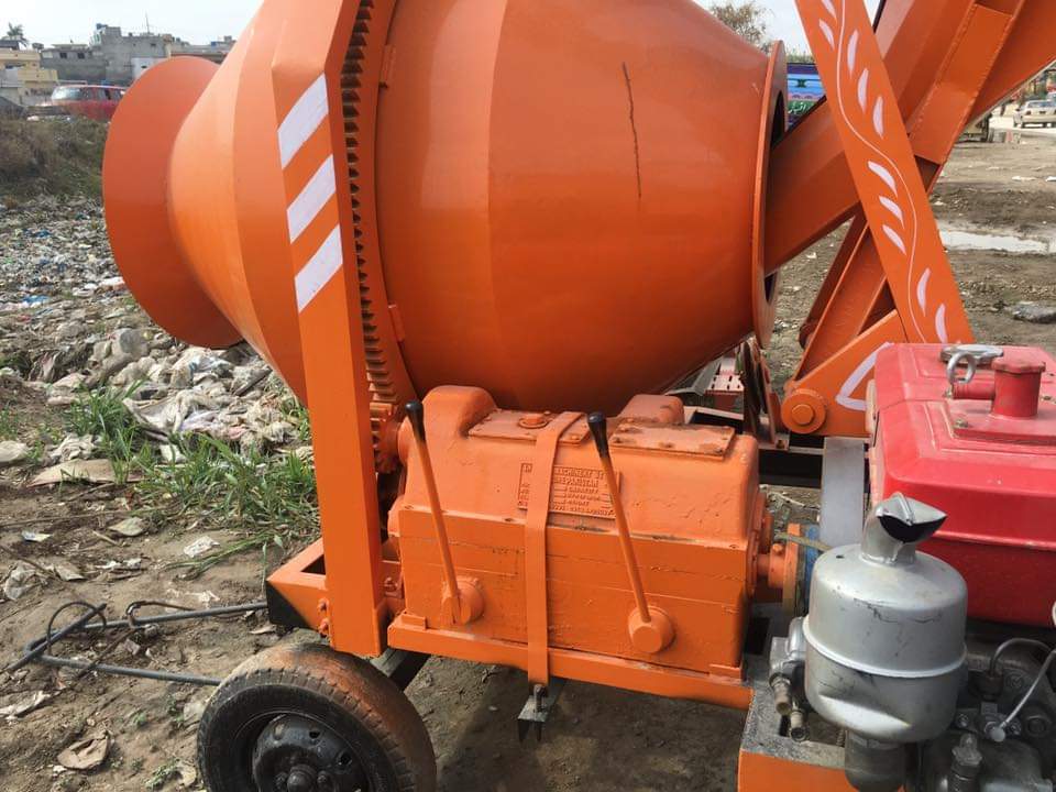 Chinese Style Concrete Mixer Machine 1 Bag Capacity Tell: 03219269422