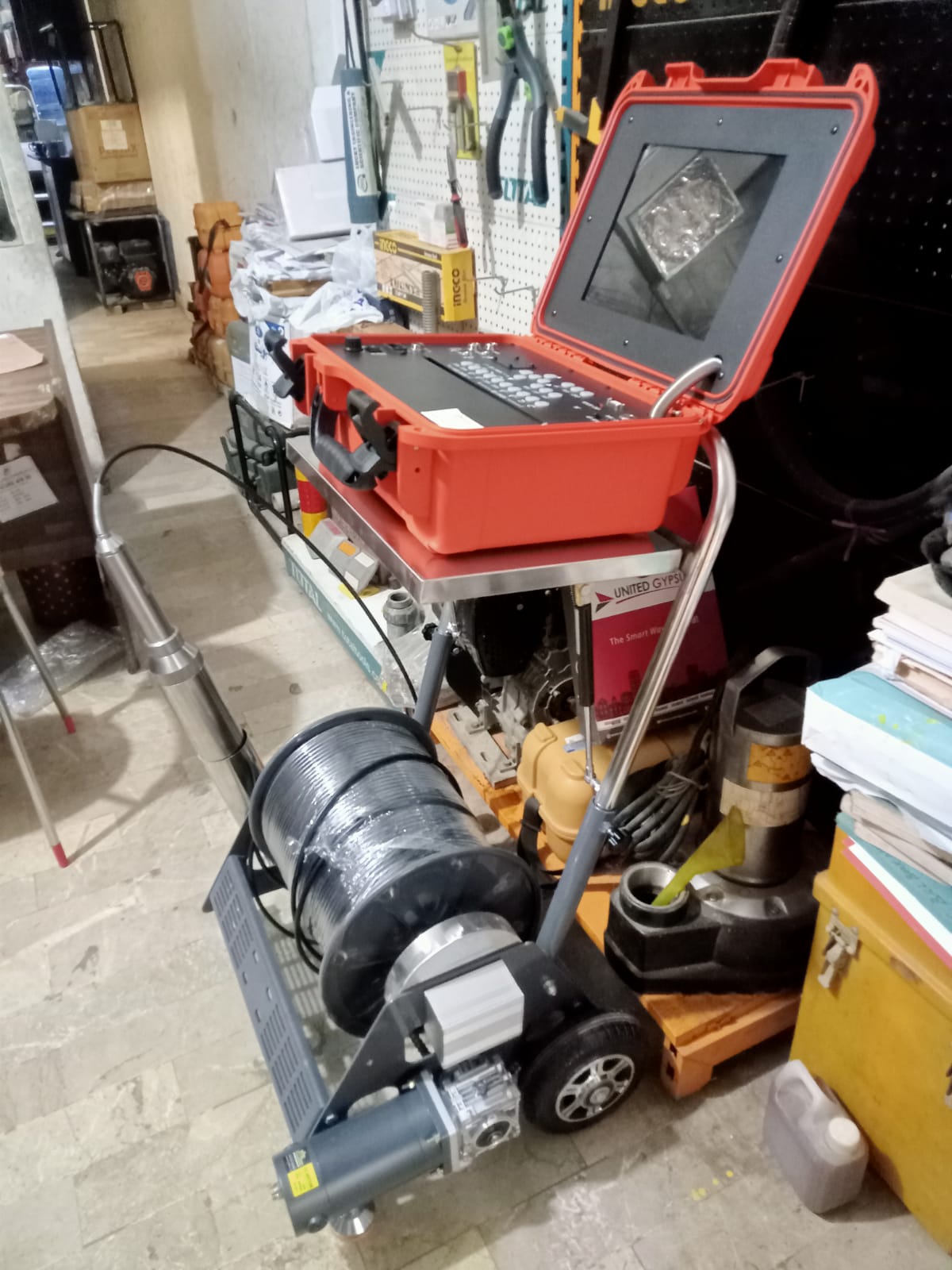 Borehole Well Inspection Camera- Tell: 03219269422
