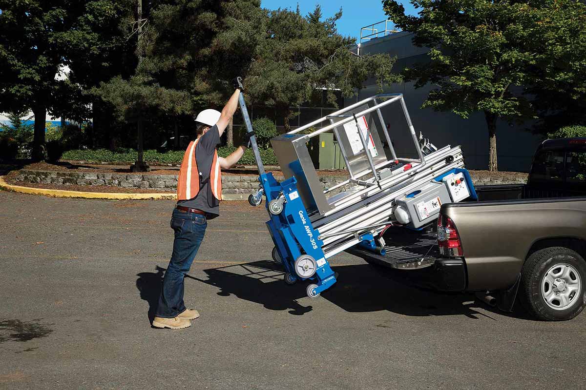 Ariel Work Platform Mast Lift- Tell: 039269422