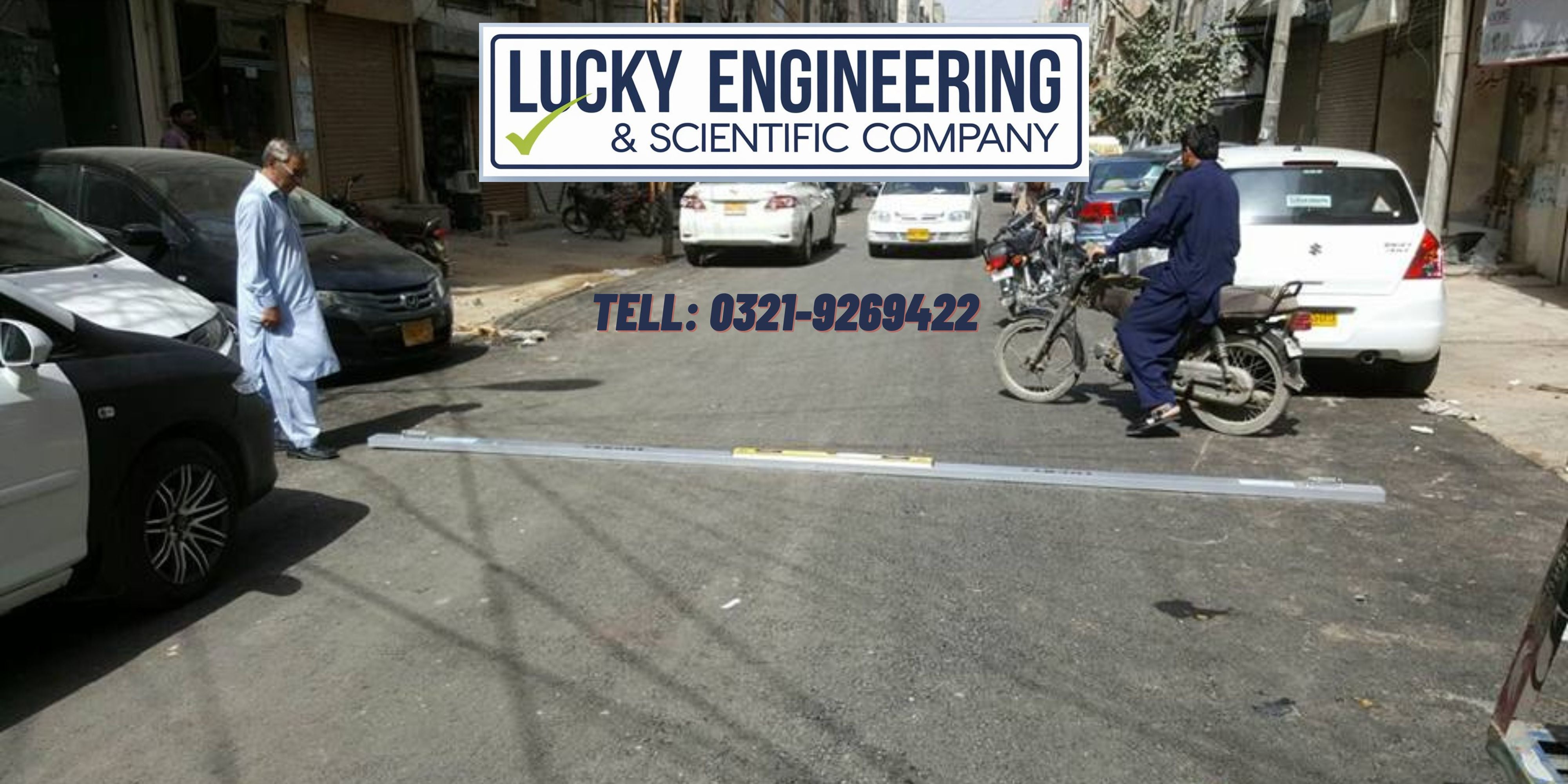 Road Leveller Device for Asphalt / Concrete Roads Tell: 0321-9269422
