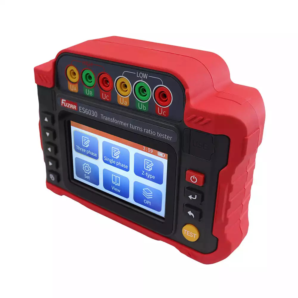 Transformer turns ratio tester