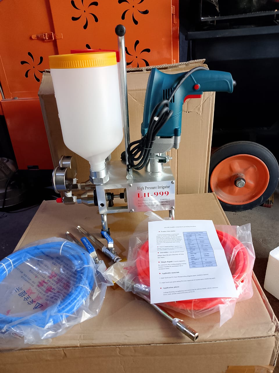 PU INJECTION MACHINE / PU INJECTION GROUT MACHINE- (0321-9269422)
