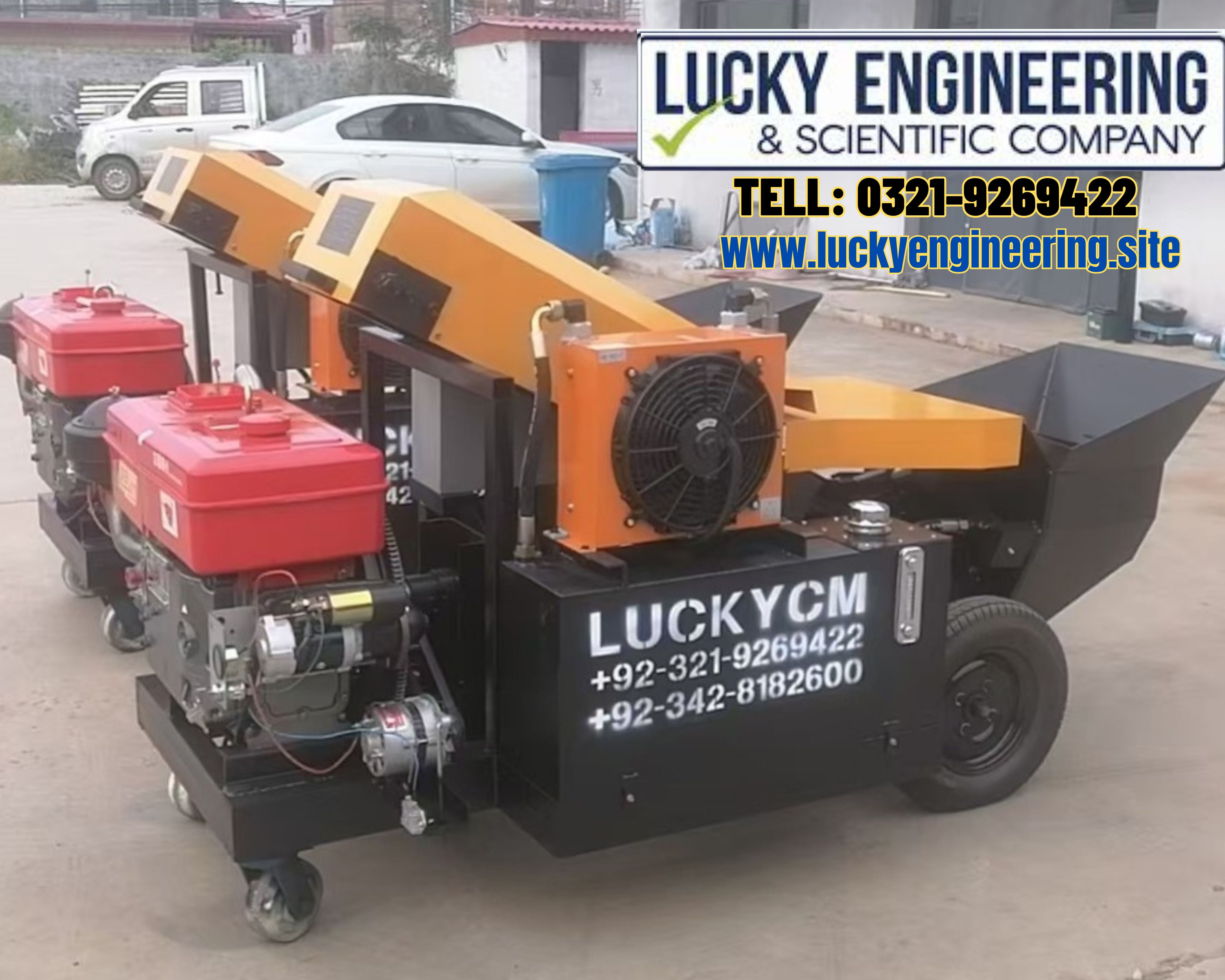 Concrete Stationary Pump Tell: 03219269422