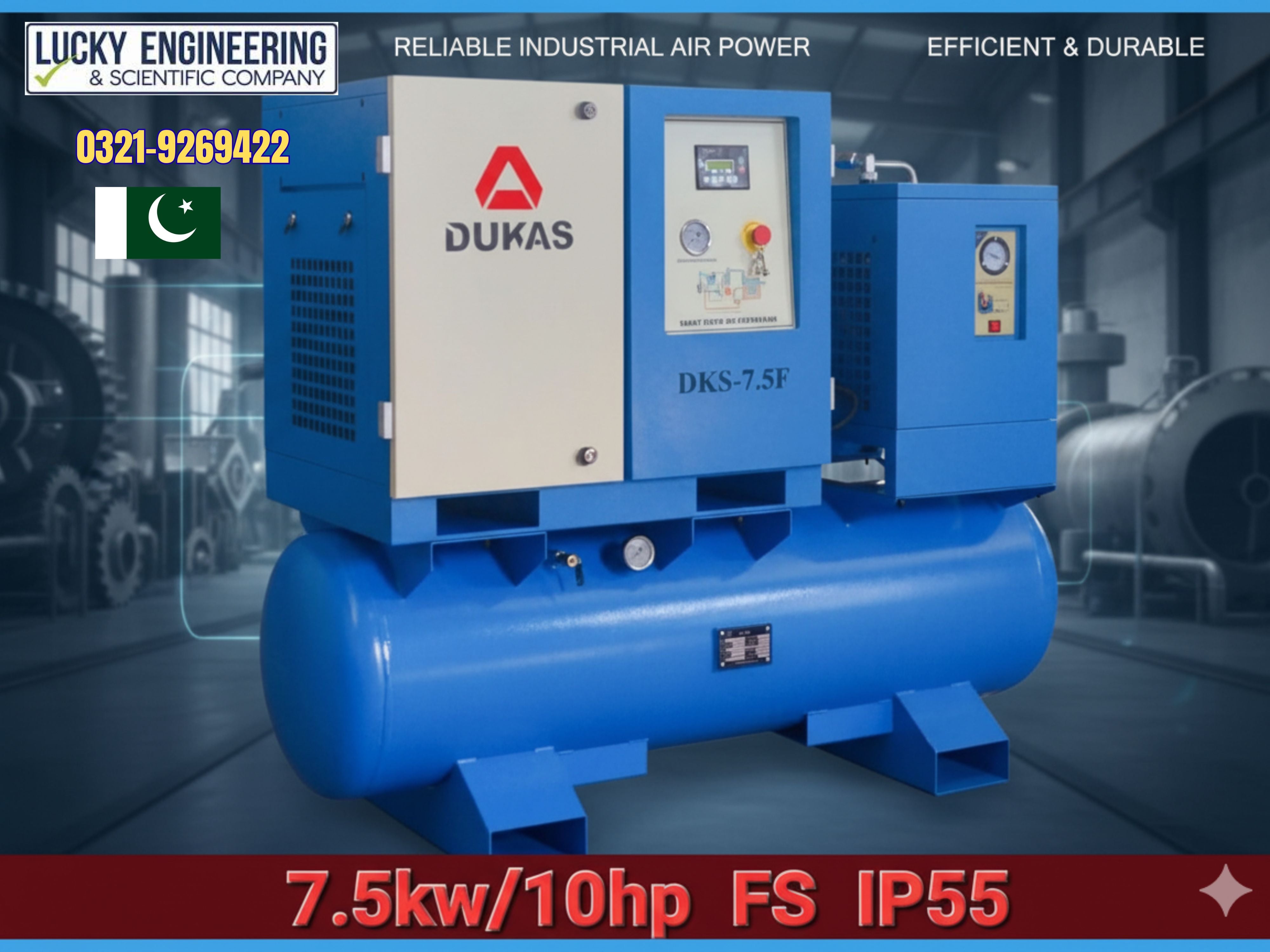 Dukas - China Screw Air Compressor - Tell: 0321-9269422