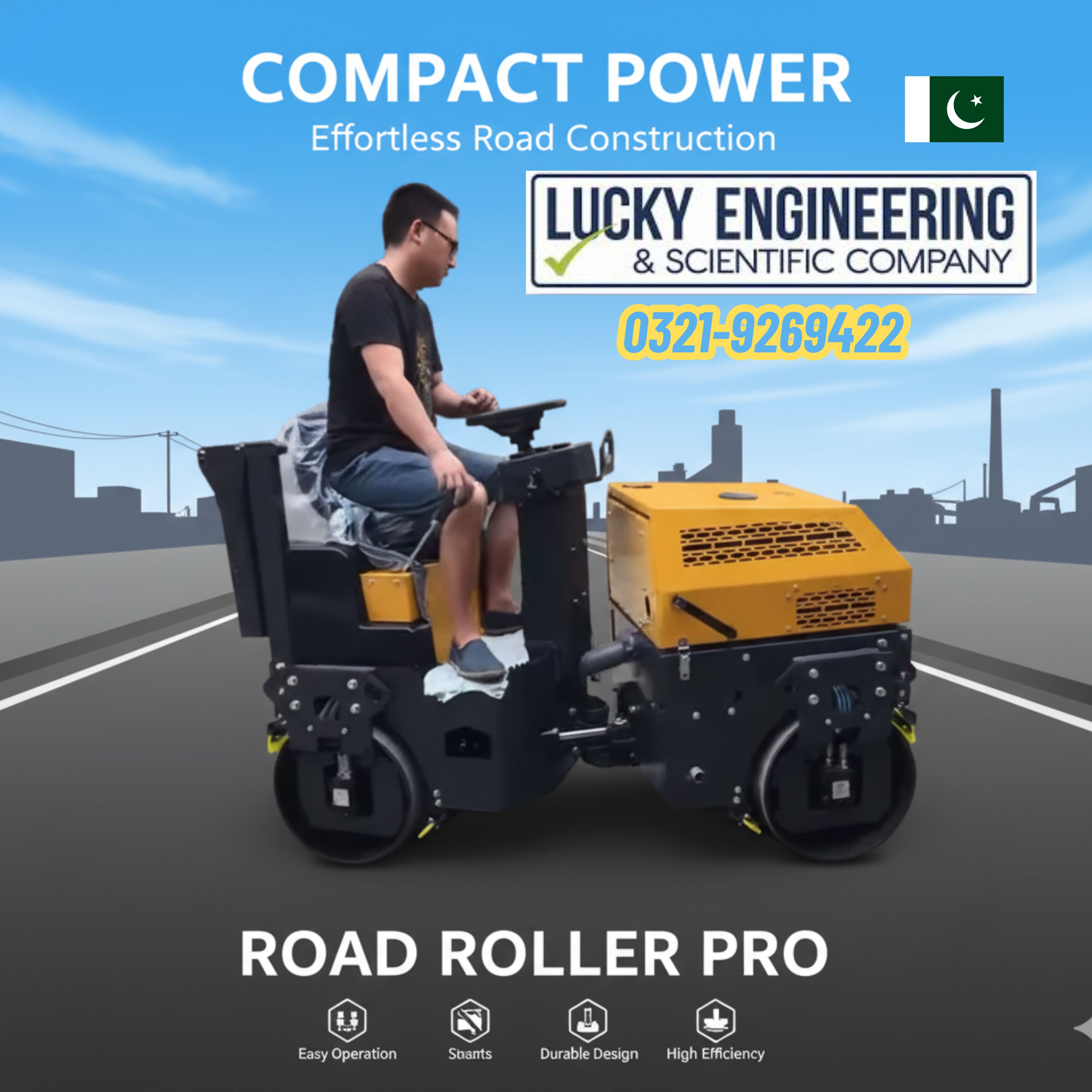 Ride on Road Roller Tell: 0321-9269422