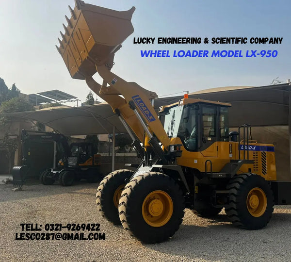 Wheel Loader Model LX-950 (5000 KG) Tell: 03219269422 – Lucky Engineering