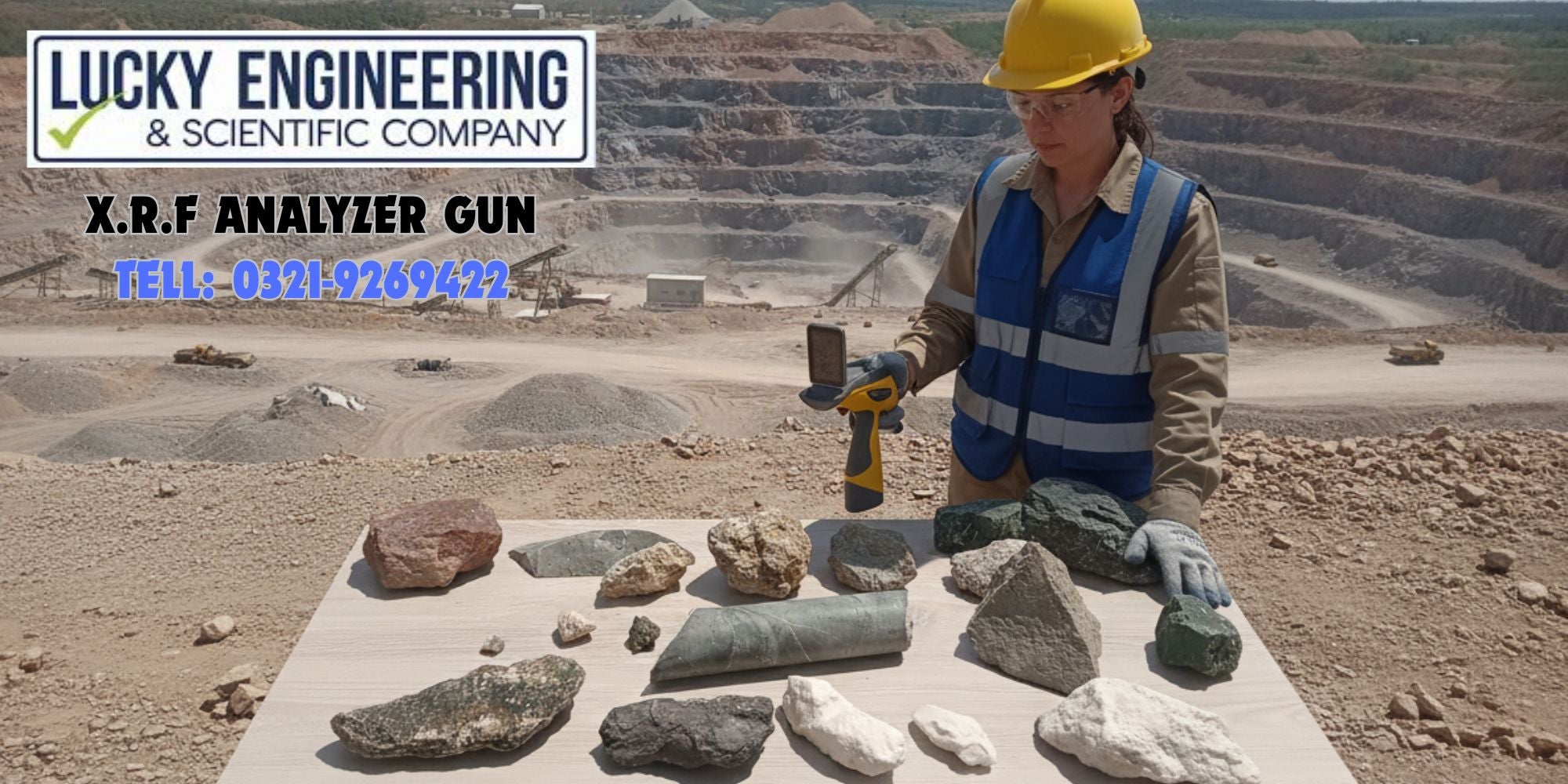 SKYRAY EXPLORER-7000 Handheld XRF Analyzer Tell: 03219269422