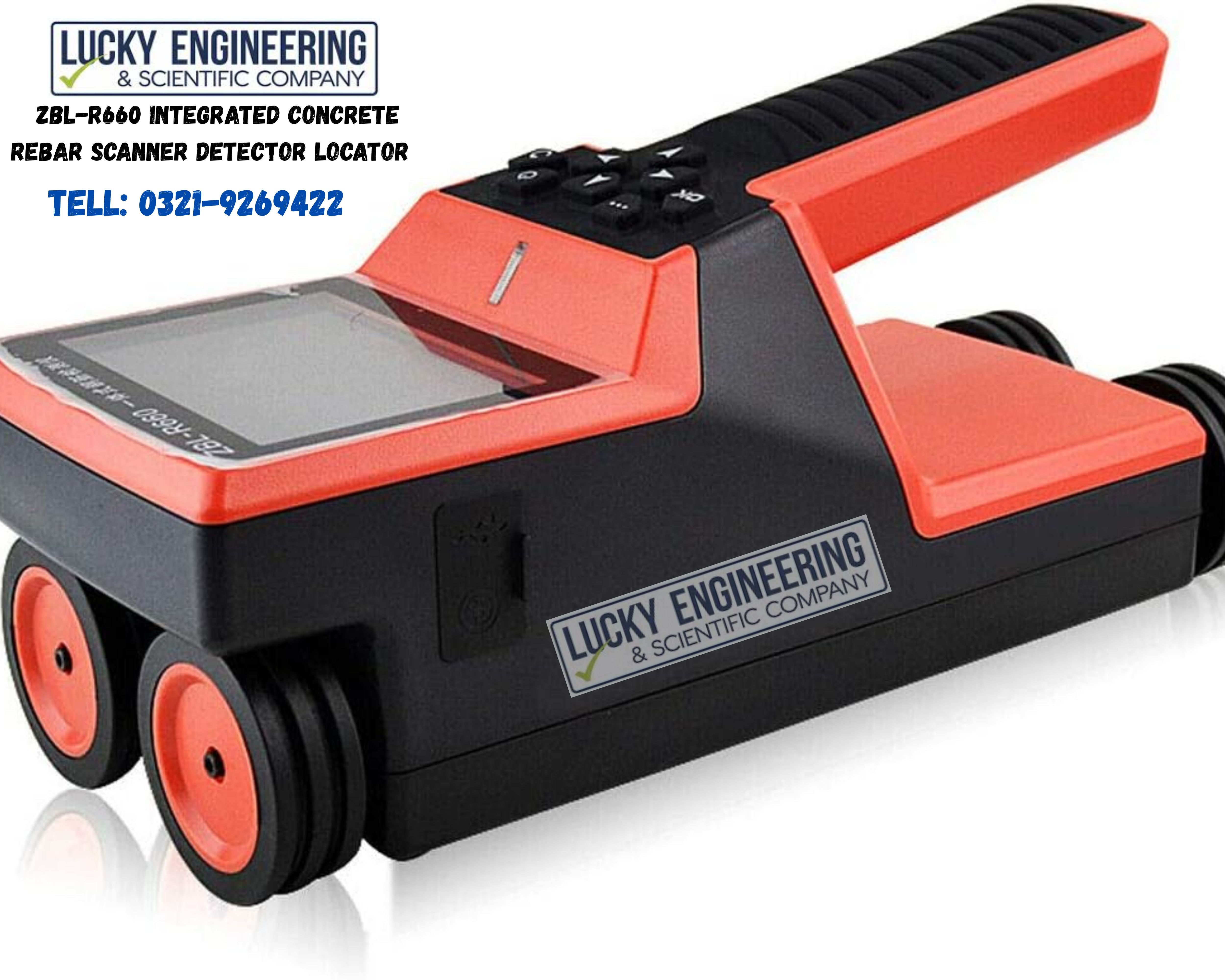 ZBL-R660 Integrated Concrete Rebar Scanner Detector Locator