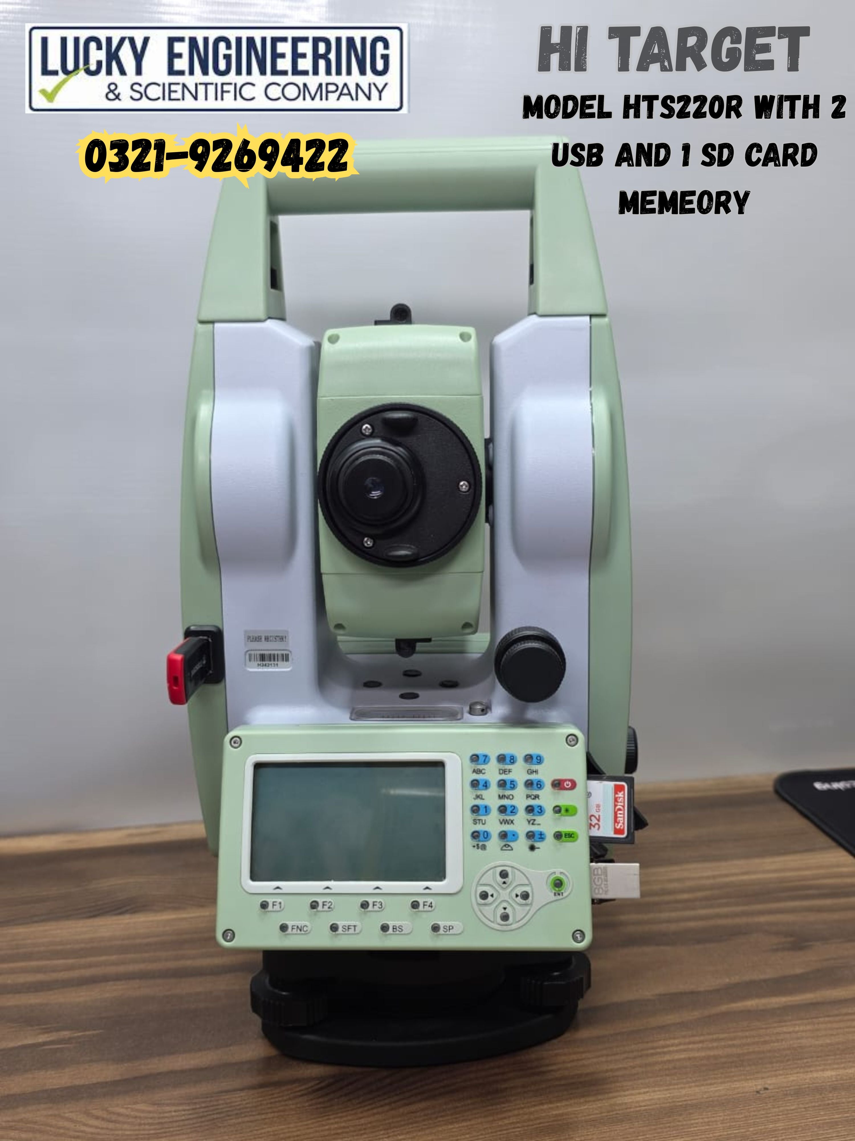 Hi Target (China) Total Station Model HTS-220R Tell: 03219269422