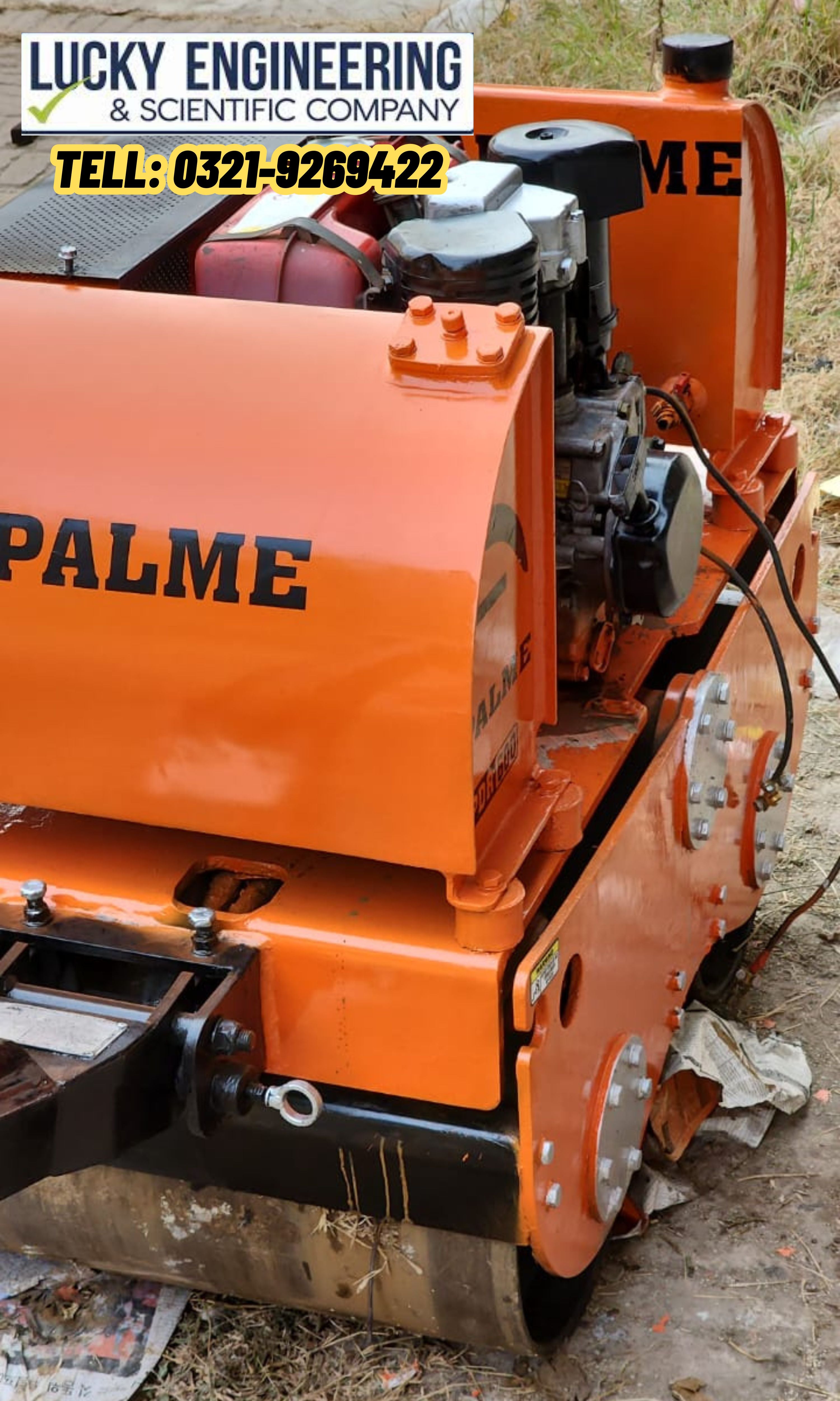 PALME - USA DOUBLE DRUM ROAD ROLLER (Slightly Used)
