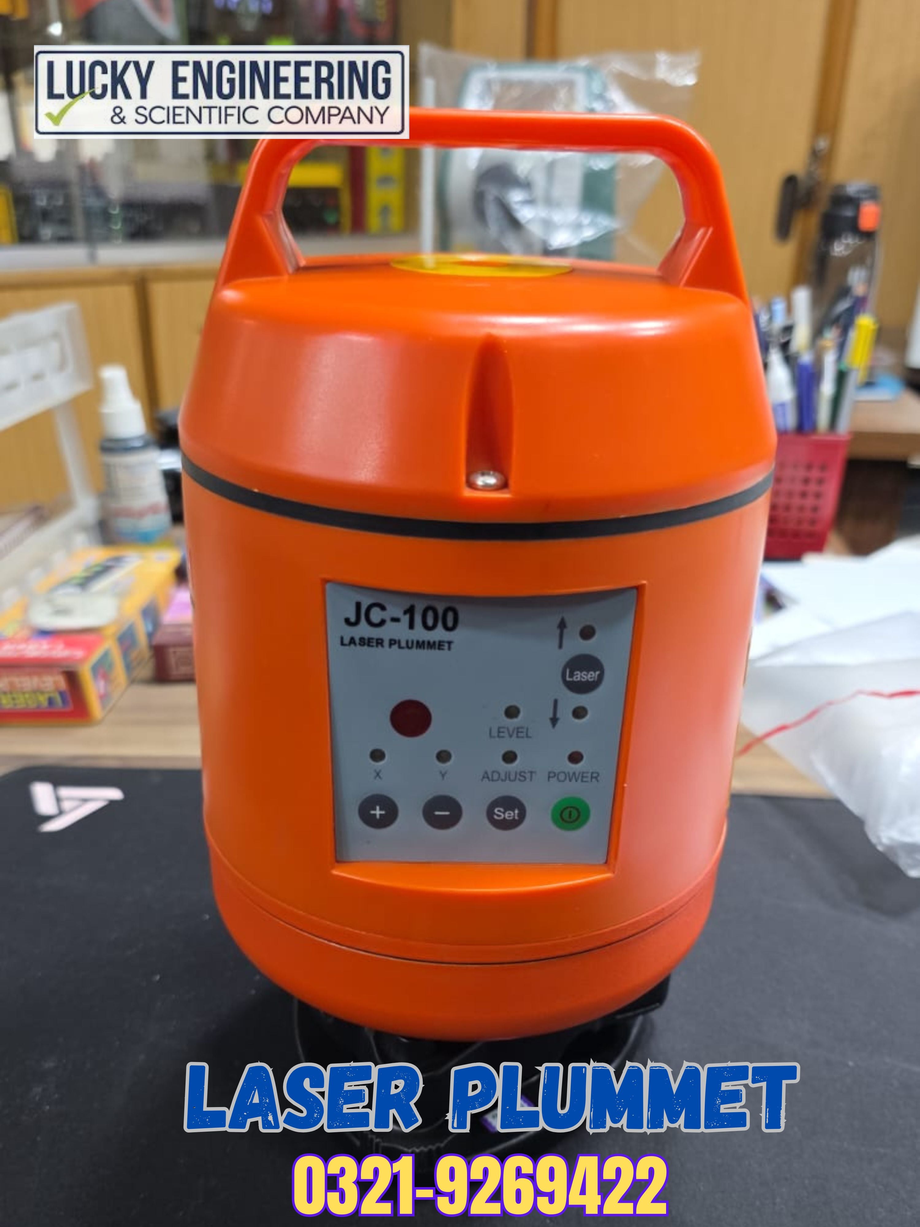 Laser Plummet Model JC100 TELL: 03219269422