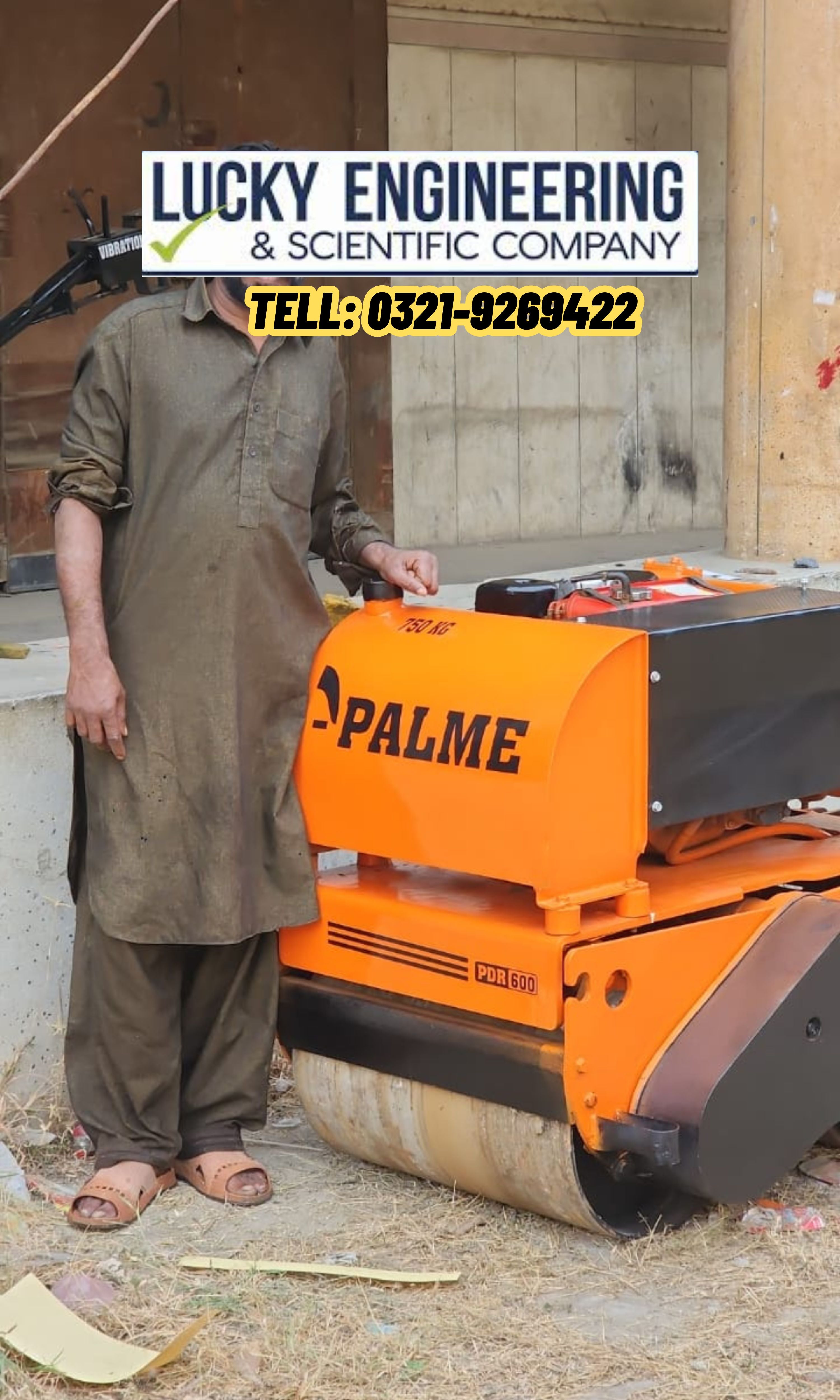 PALME - USA DOUBLE DRUM ROAD ROLLER (Slightly Used)