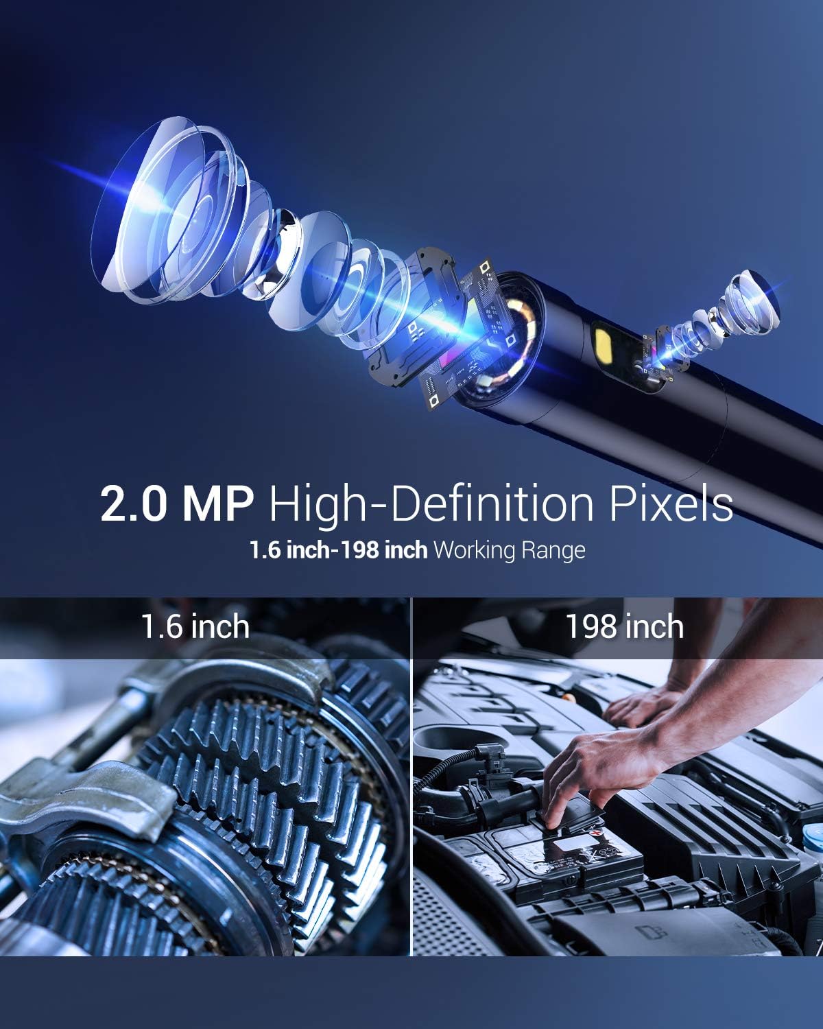 5 inch IPS endoscope BY lesco pakistan 