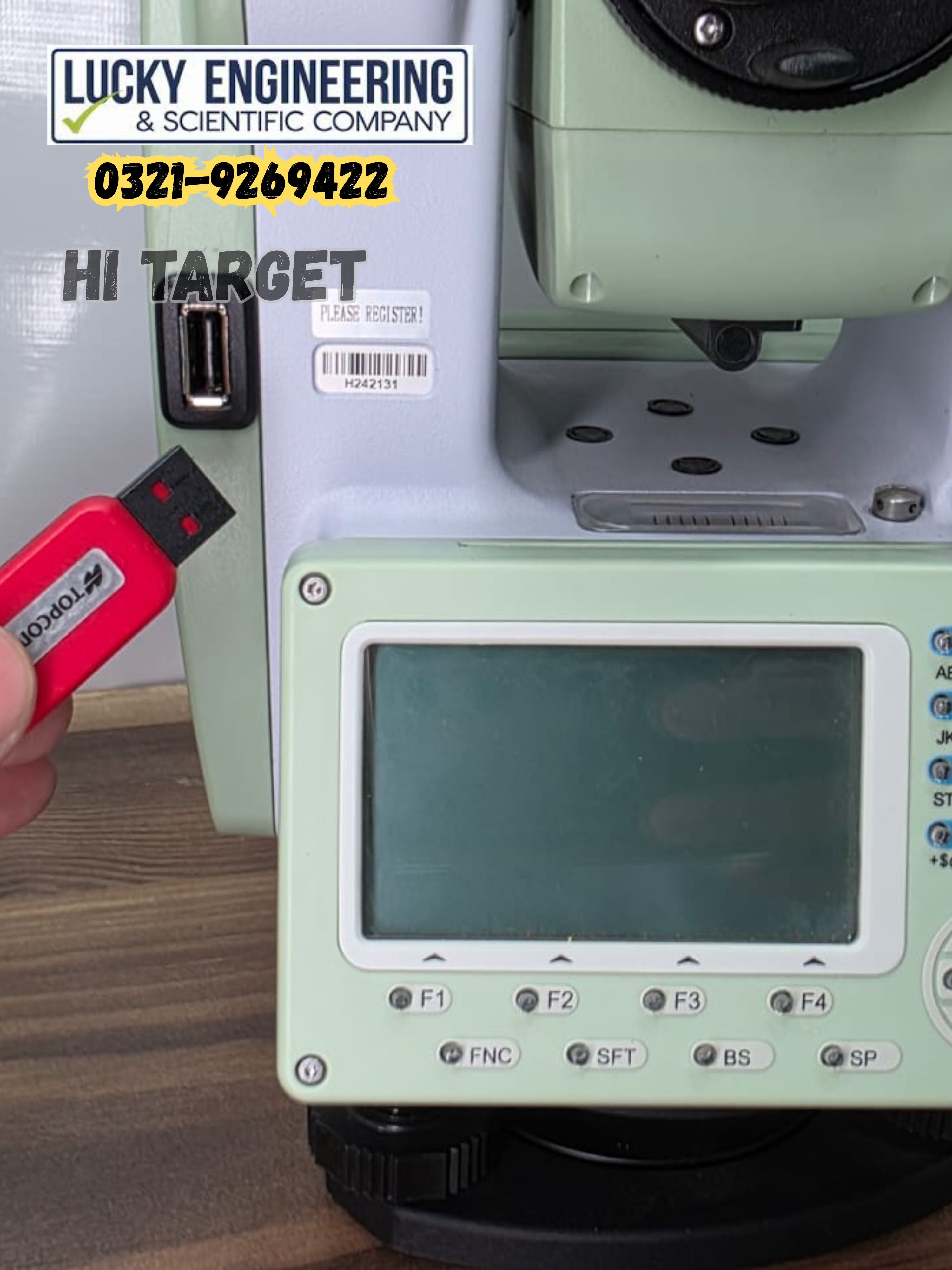 Hi Target (China) Total Station Model HTS-220R Tell: 03219269422