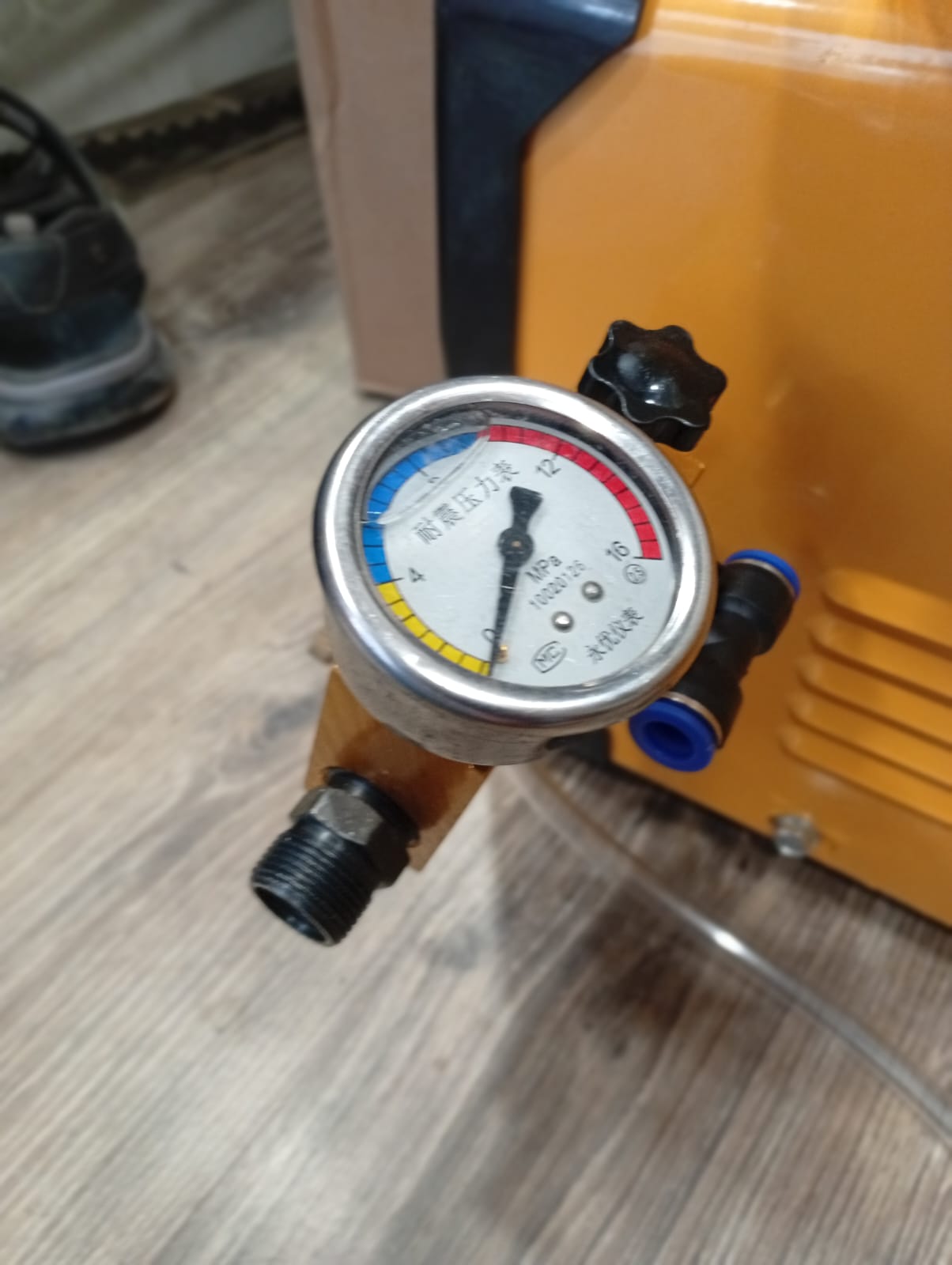 hydrostatic pressure testing pump 