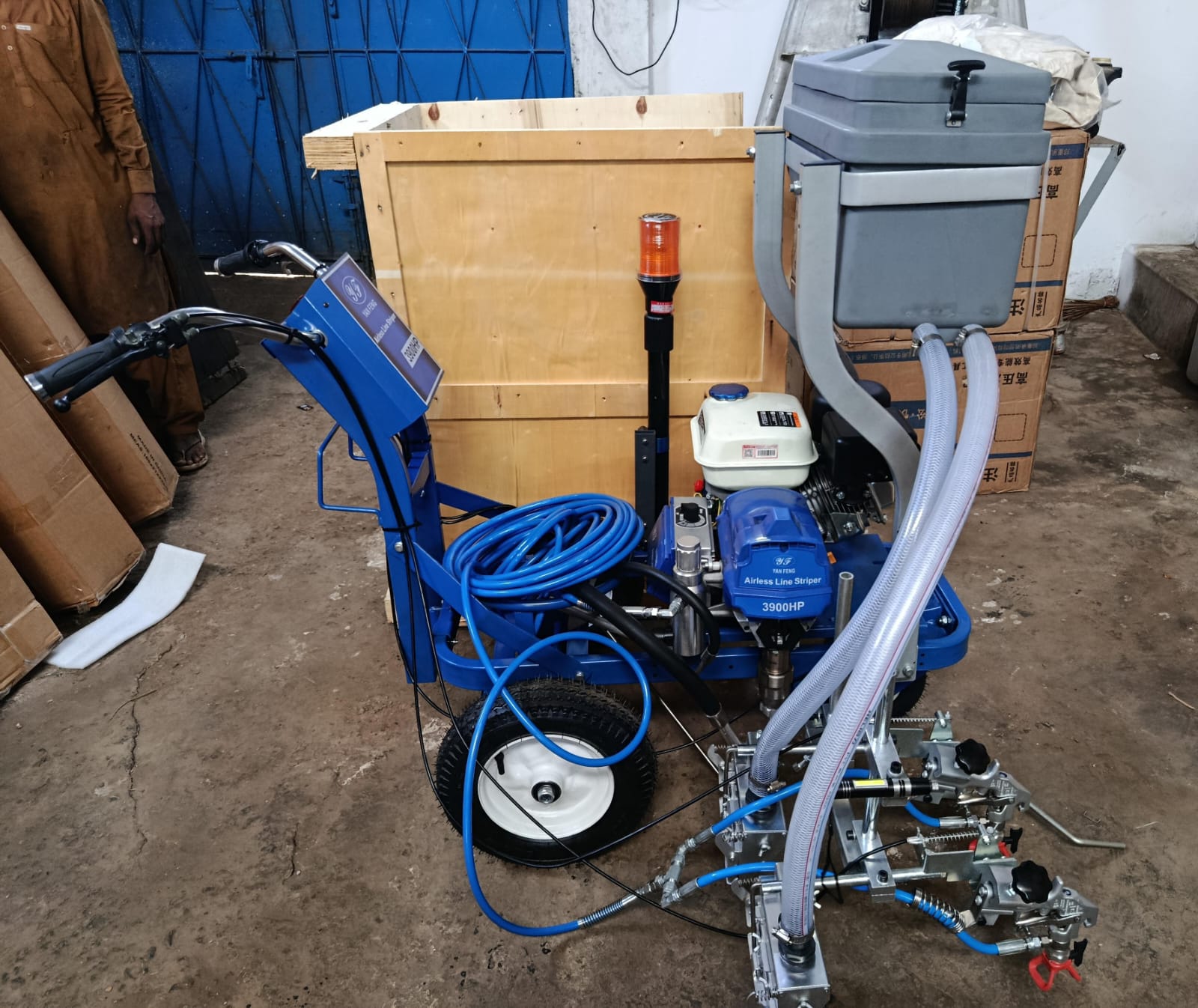 Airless Line Striper PT-3900HP Cold Paint Machine