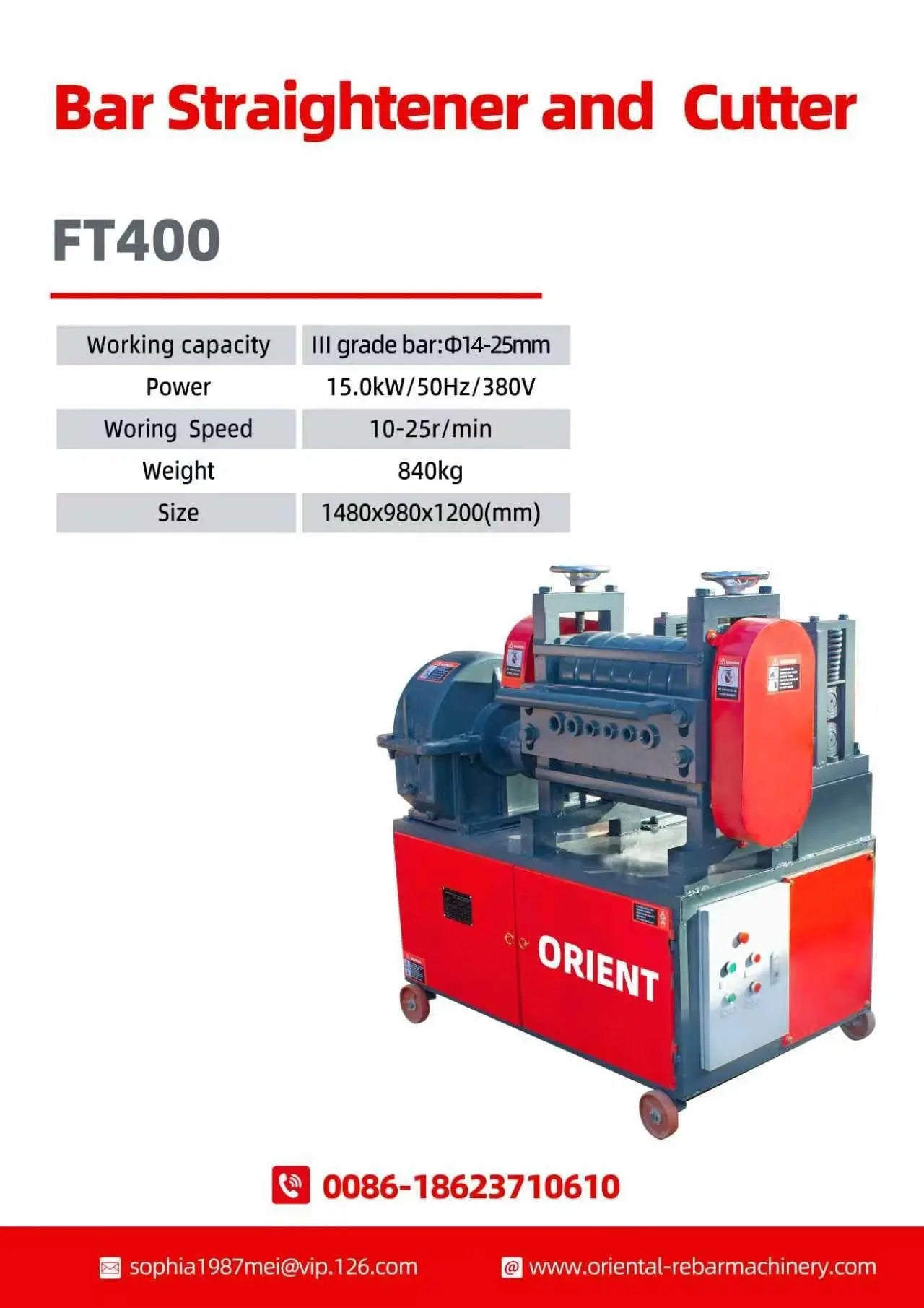 Steel Bar Straightern & Cutter 